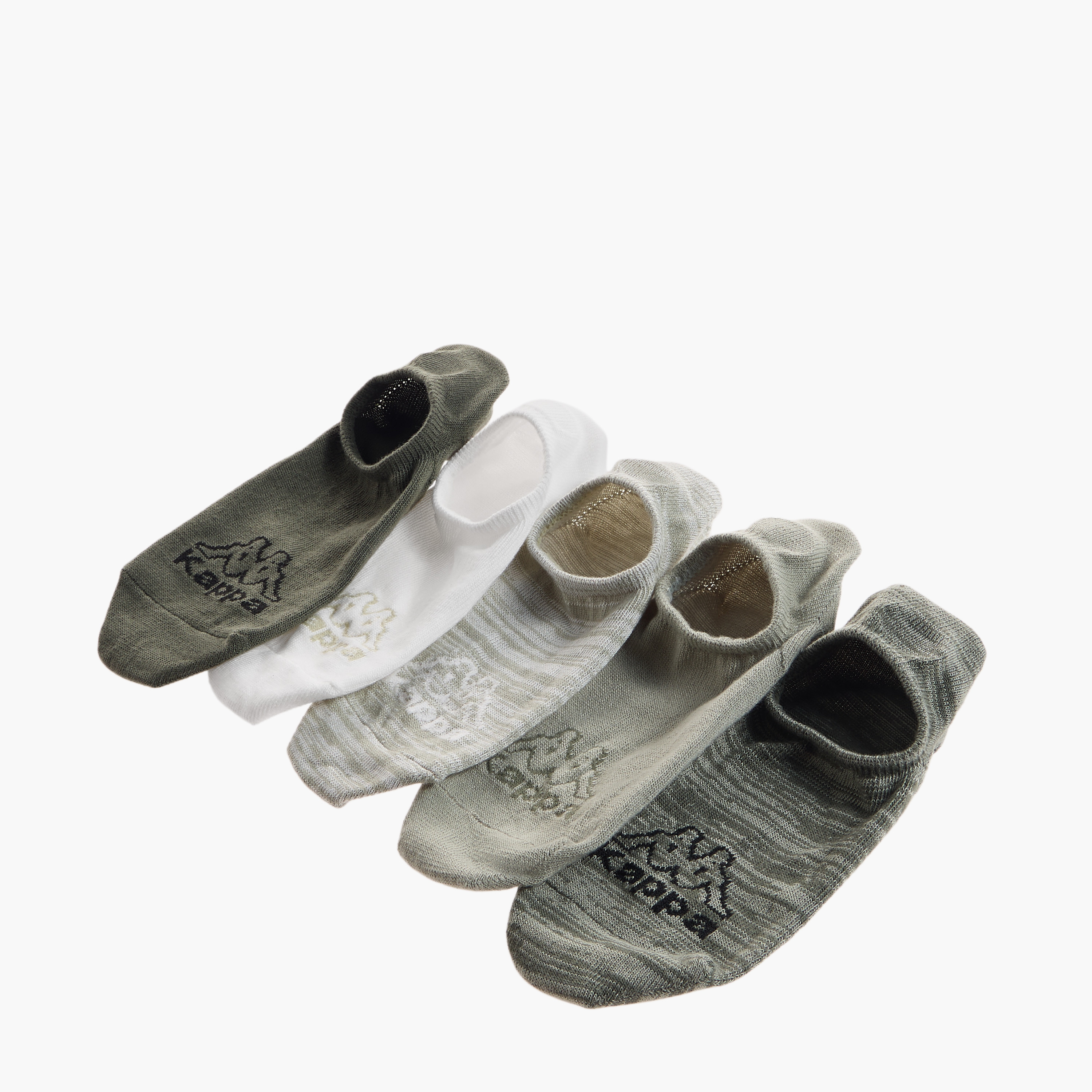 Kappa Pack of 5 Invisible Socks-women-socksandstockings-image-4