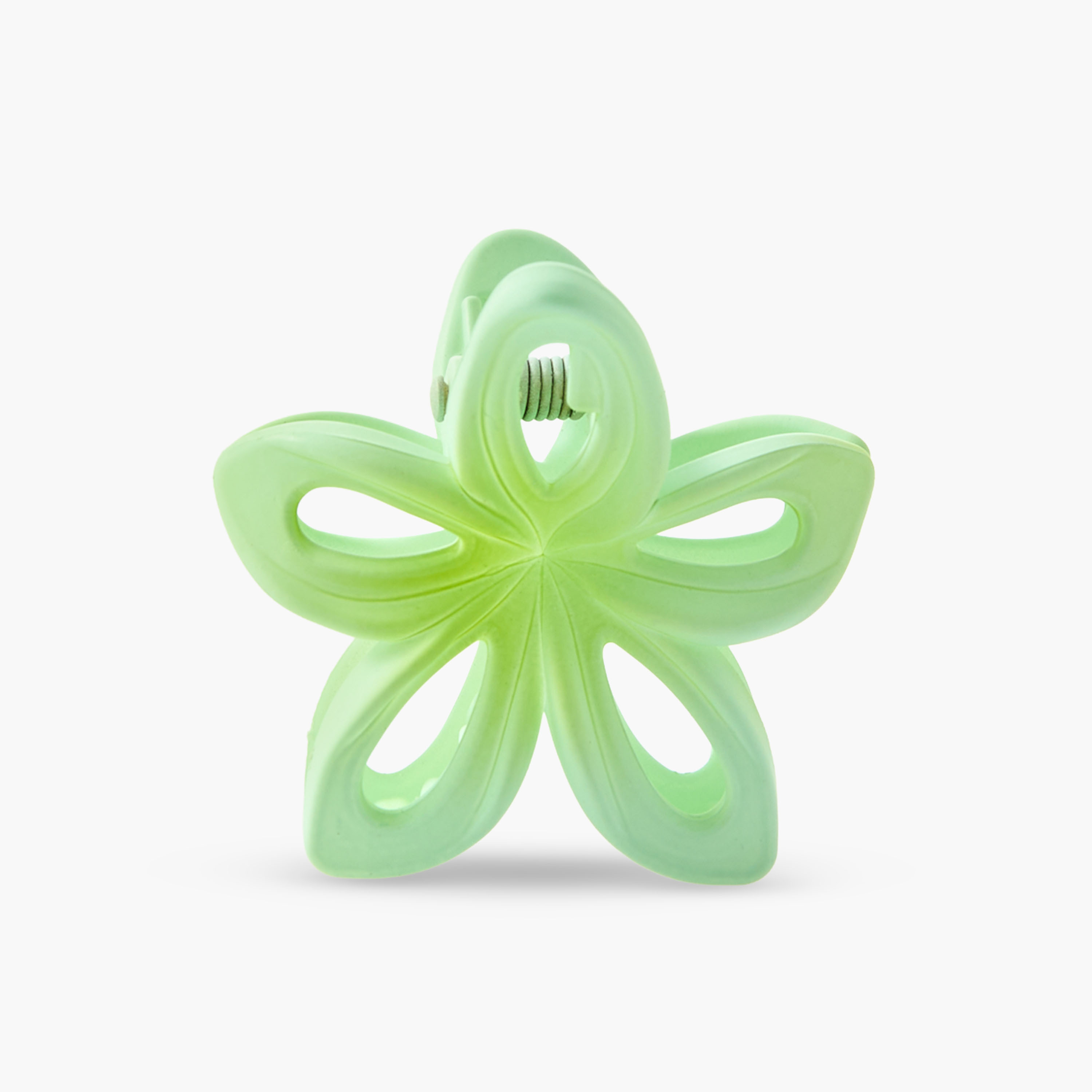 طقم مشابك شعر وردية بتصميم مفرغ 6 قطع-women-hairaccessories-clamps-image-2