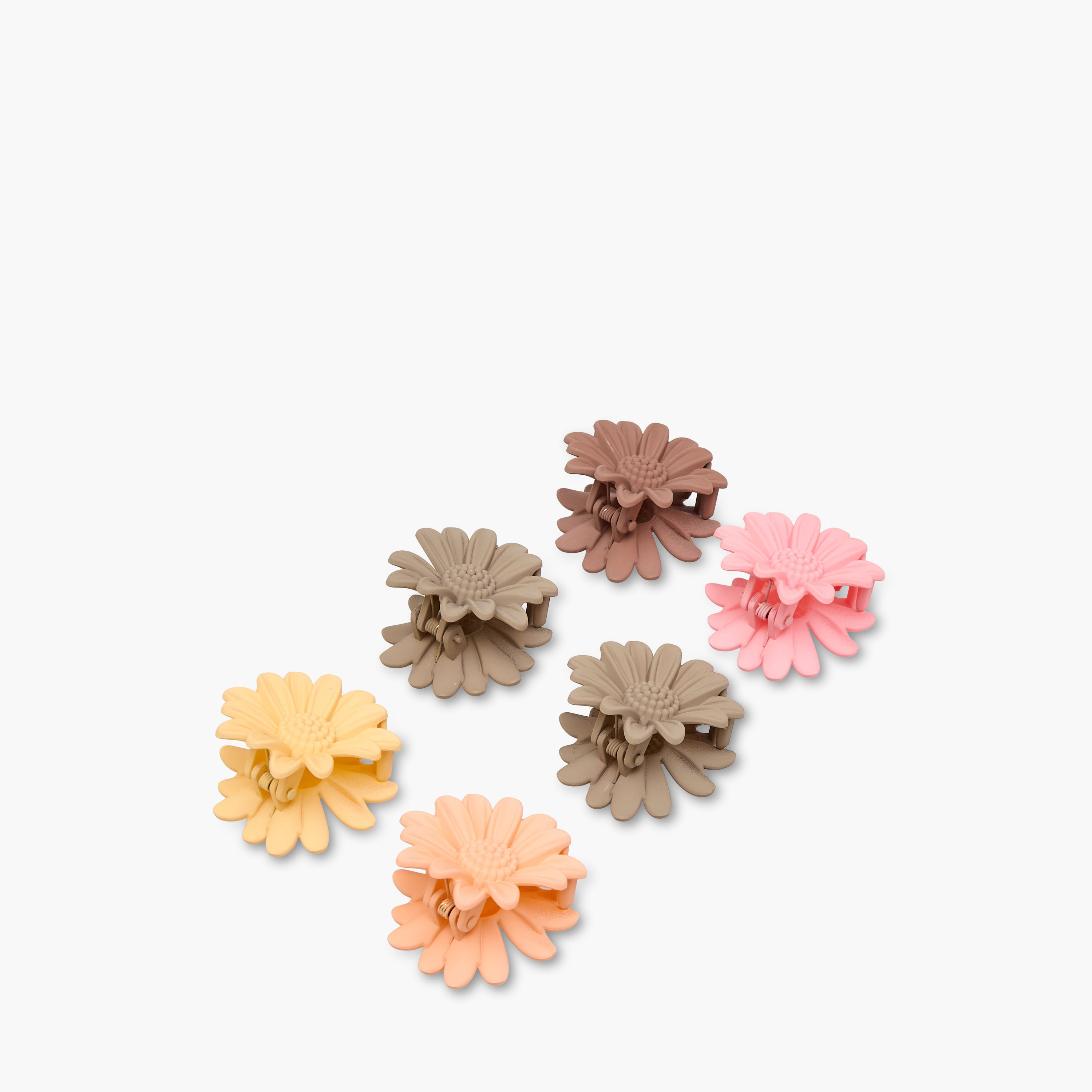 Set of 6 - Floral Hair Clamp-women-hairaccessories-clamps-image-6