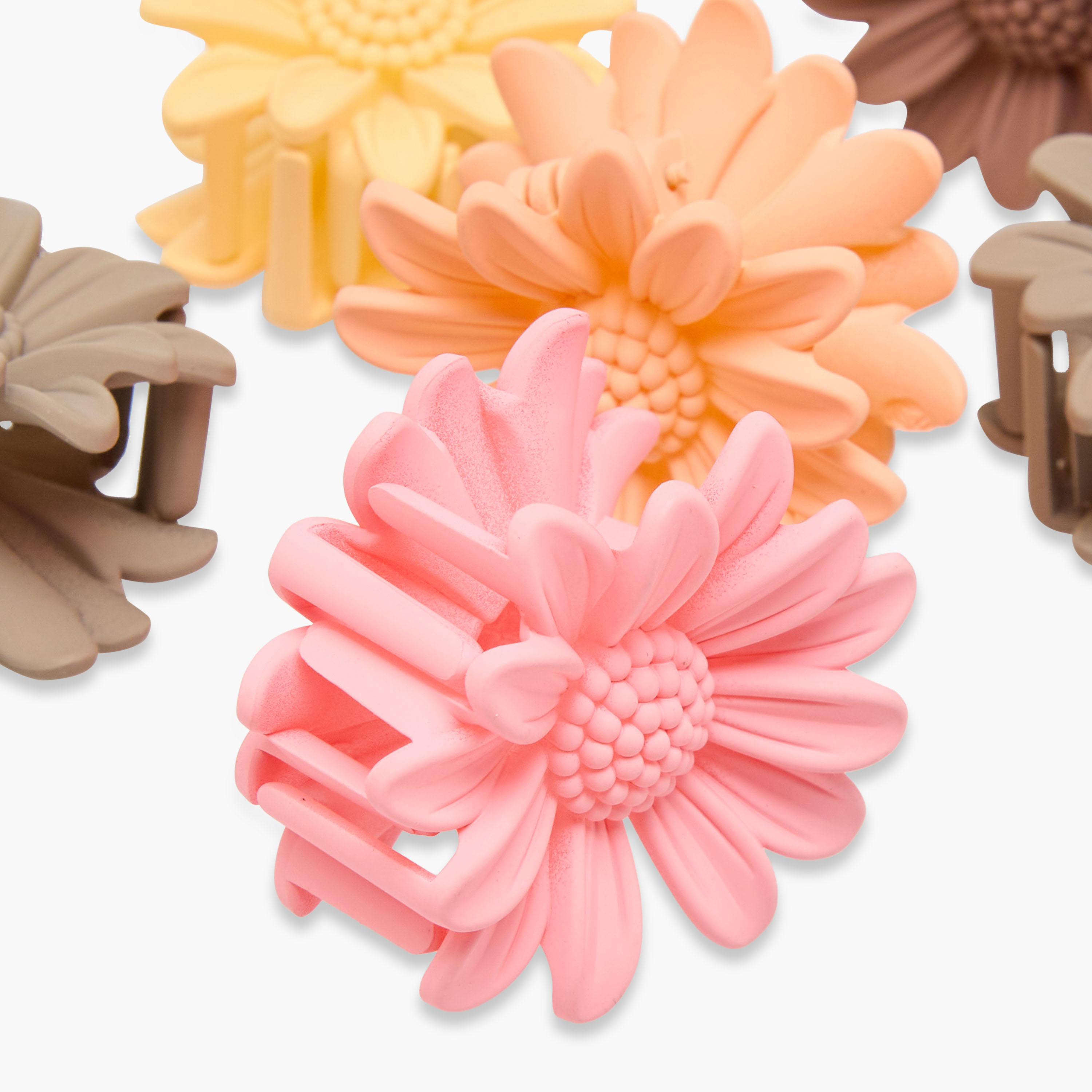 Set of 6 - Floral Hair Clamp-women-hairaccessories-clamps-image-7
