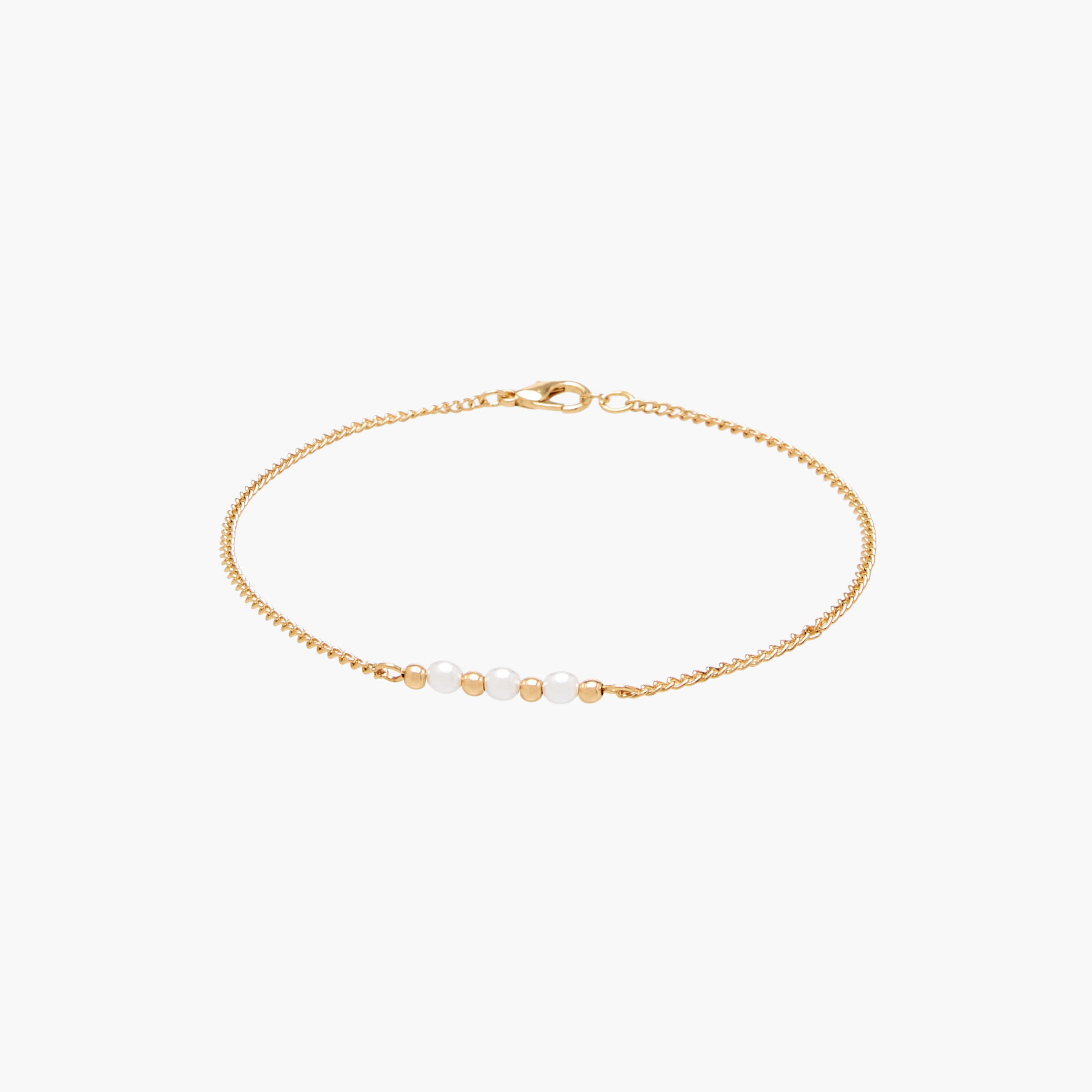 طقم من 3 - خلخال مزين بلون ذهبي-women-watchesandjewellery-jewellery-anklets-image-7