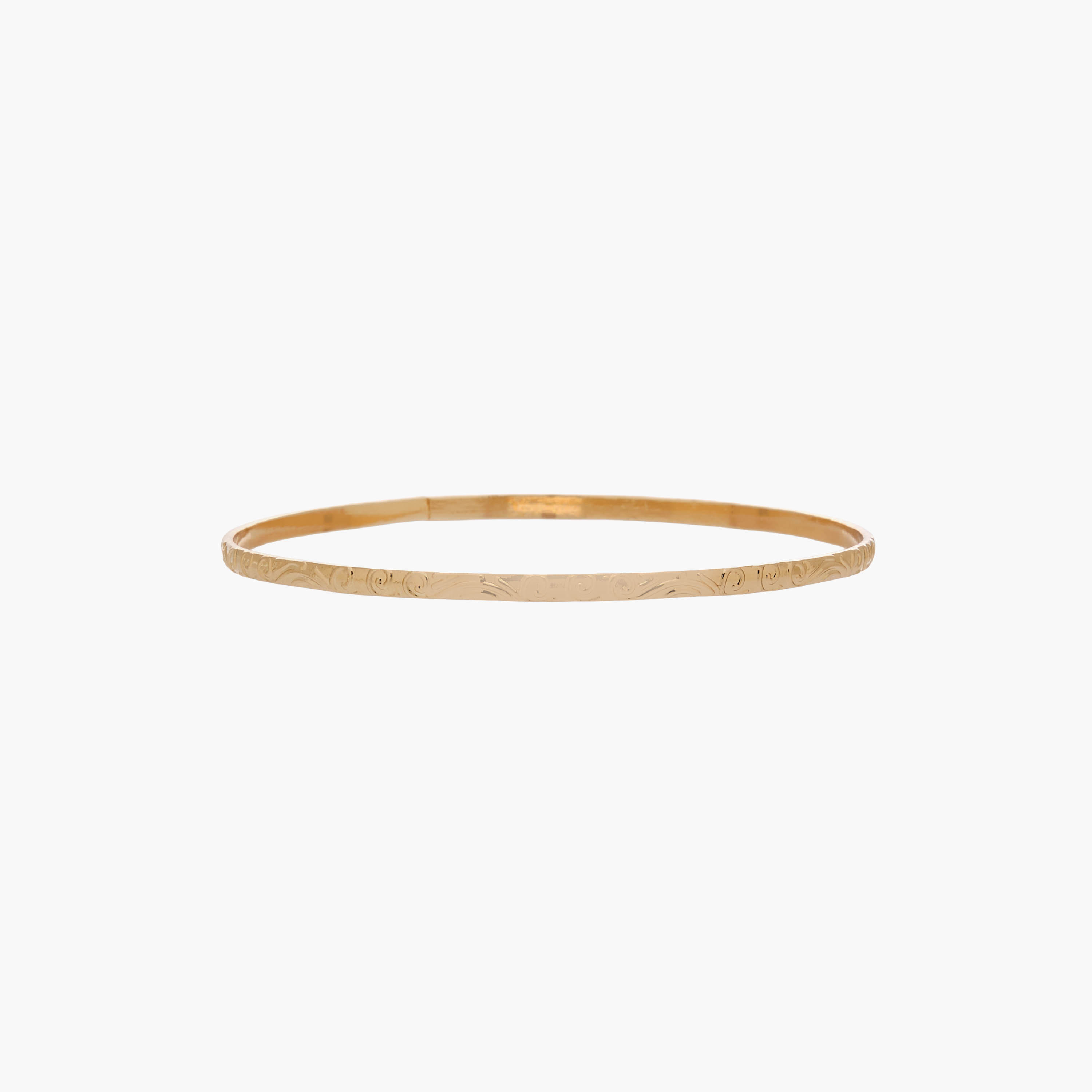 طقم أساور بارزة الملمس بلون ذهبي - 10 قطع-women-watchesandjewellery-jewellery-banglesandbracelets-image-20