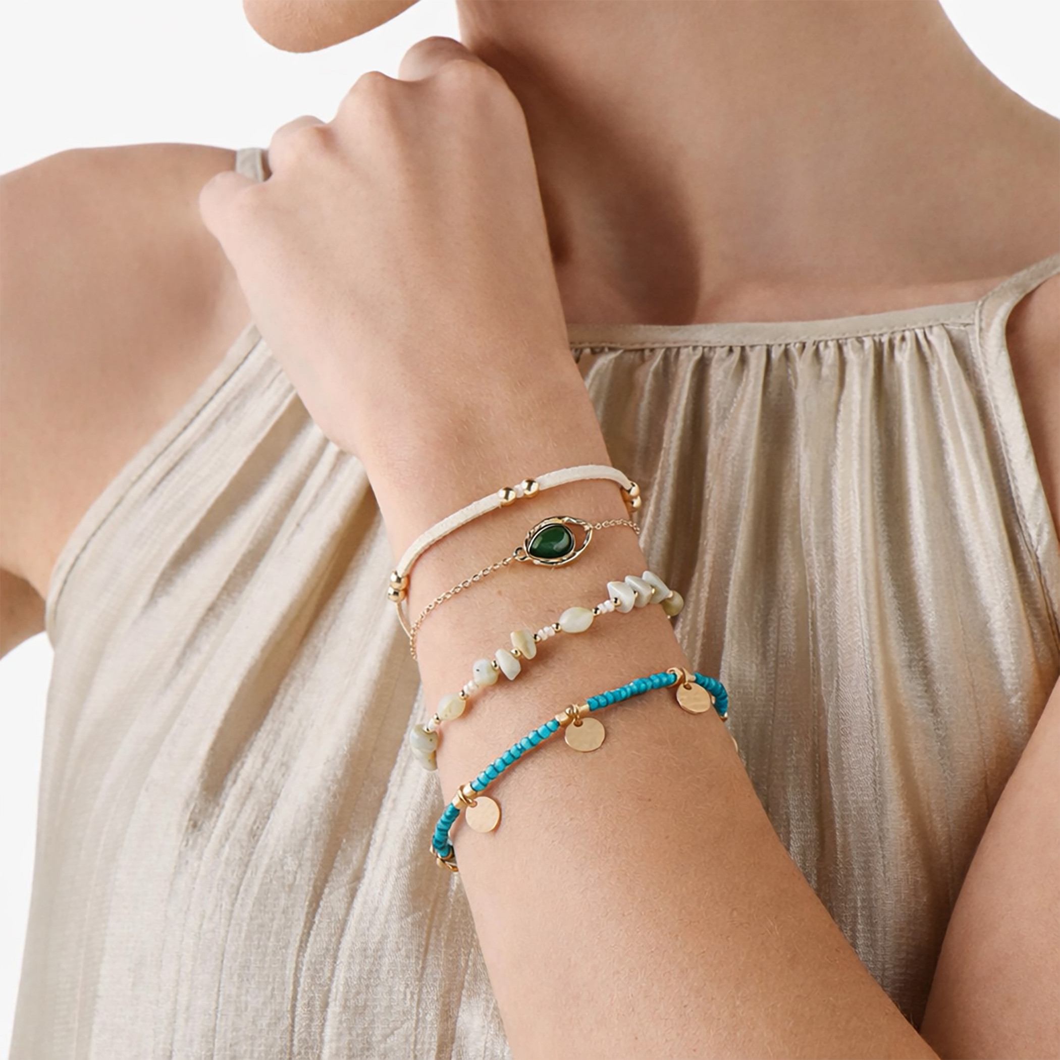 Pack of 4 Embellished Assorted Bracelet-women-watchesandjewellery-jewellery-banglesandbracelets-image-2