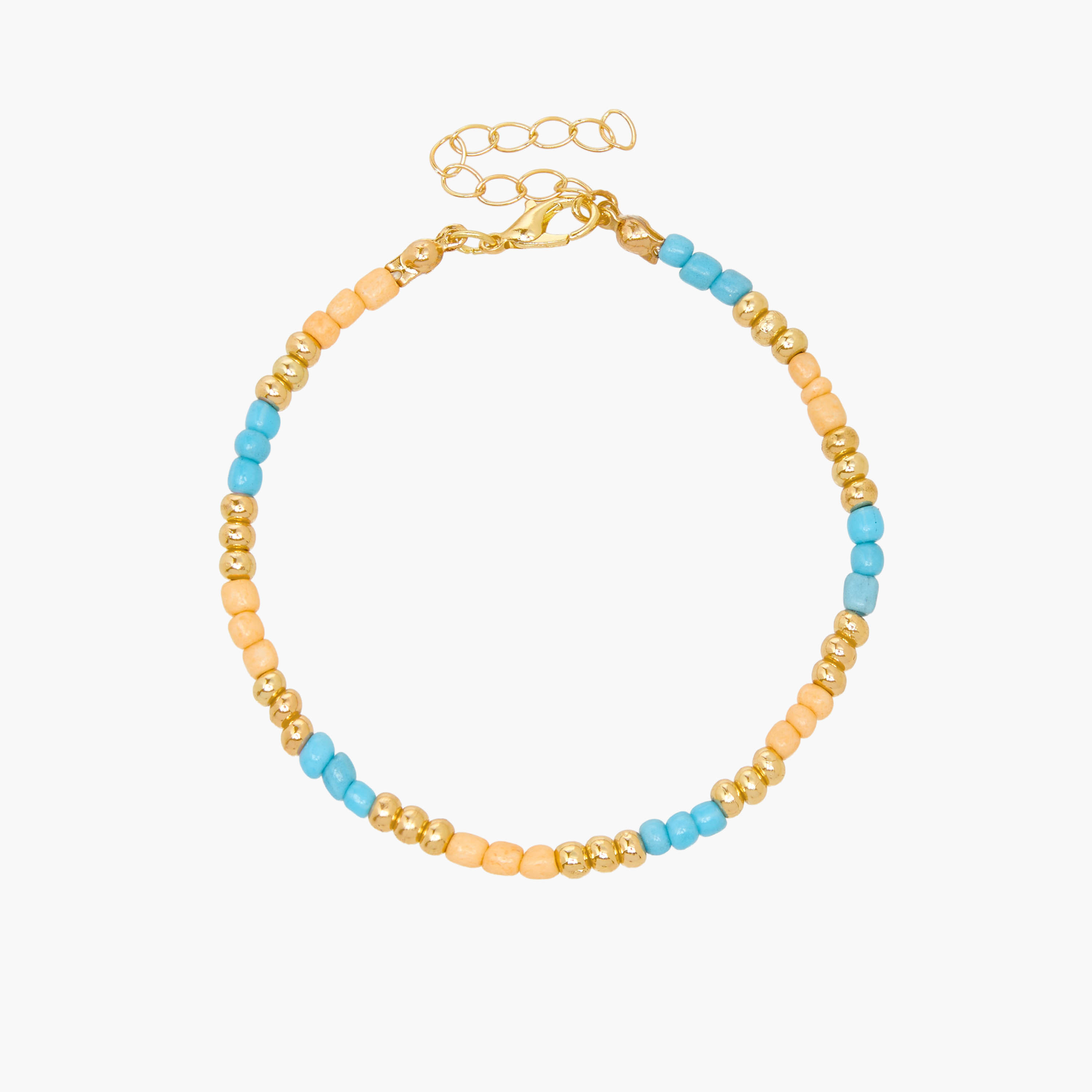 Pack of 7 Gold Tone Beaded Design Bracelet-women-watchesandjewellery-jewellery-banglesandbracelets-image-14