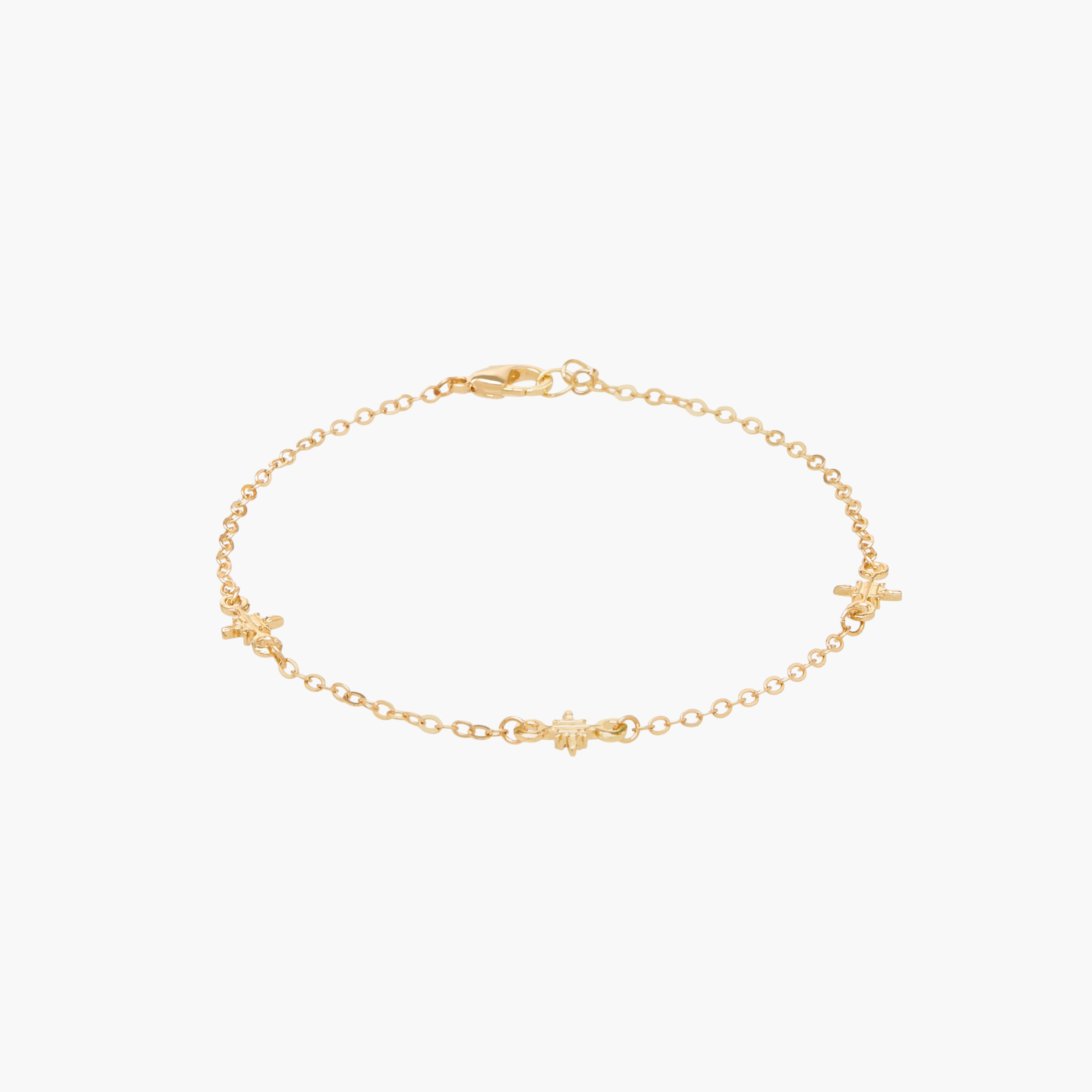 Pack of 5 Gold Tone Assorted Bracelet-women-watchesandjewellery-jewellery-banglesandbracelets-image-4
