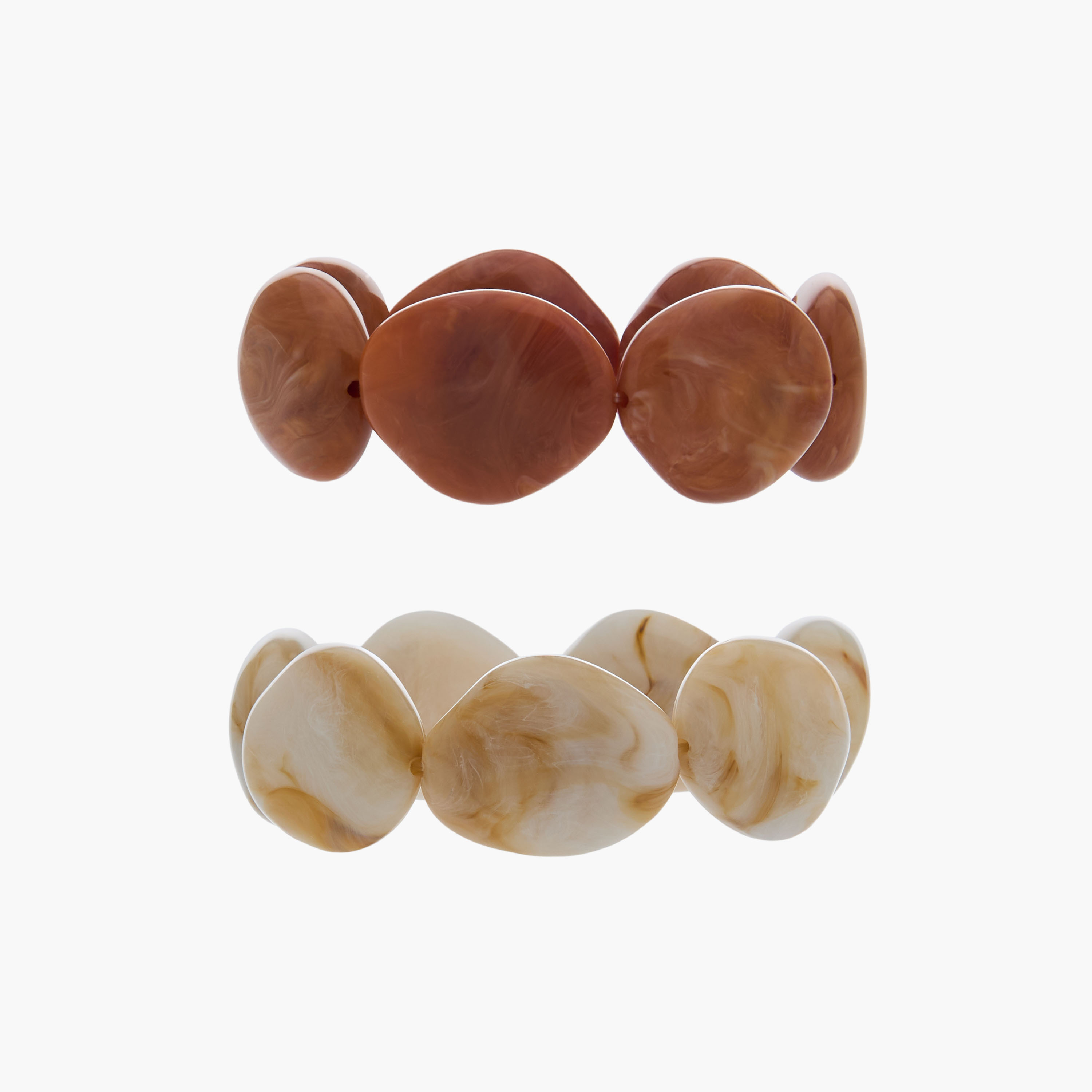 Set of 2 - Beaded Chunky Bracelet-women-watchesandjewellery-jewellery-banglesandbracelets-image-1
