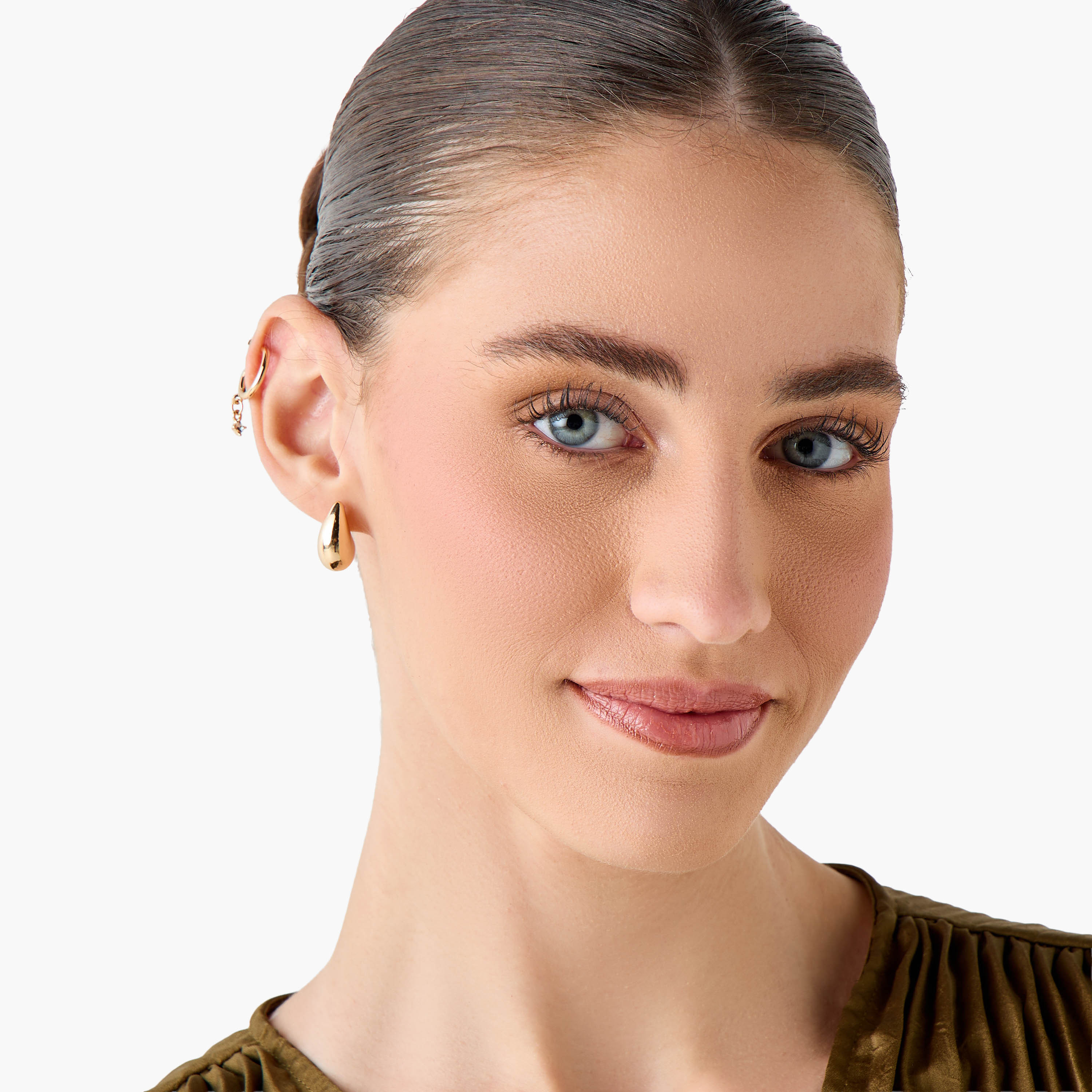 Pack of 9 Gold Tone Assorted Earrings with Pushback Closure-women-watchesandjewellery-jewellery-earrings-image-2