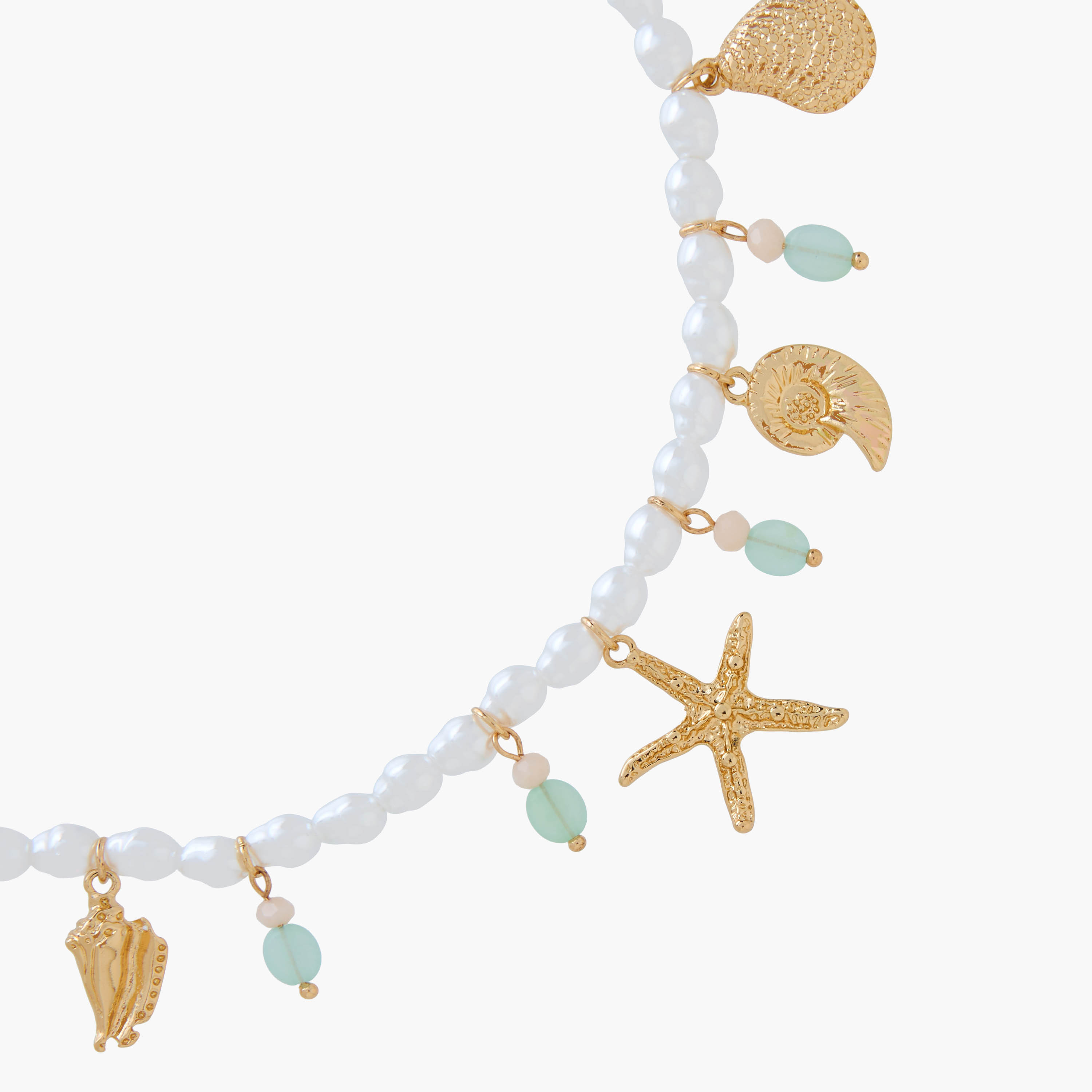 عقد لؤلؤي ذهبي بتفاصيل دلايات-women-watchesandjewellery-jewellery-necklacesandpendants-image-4