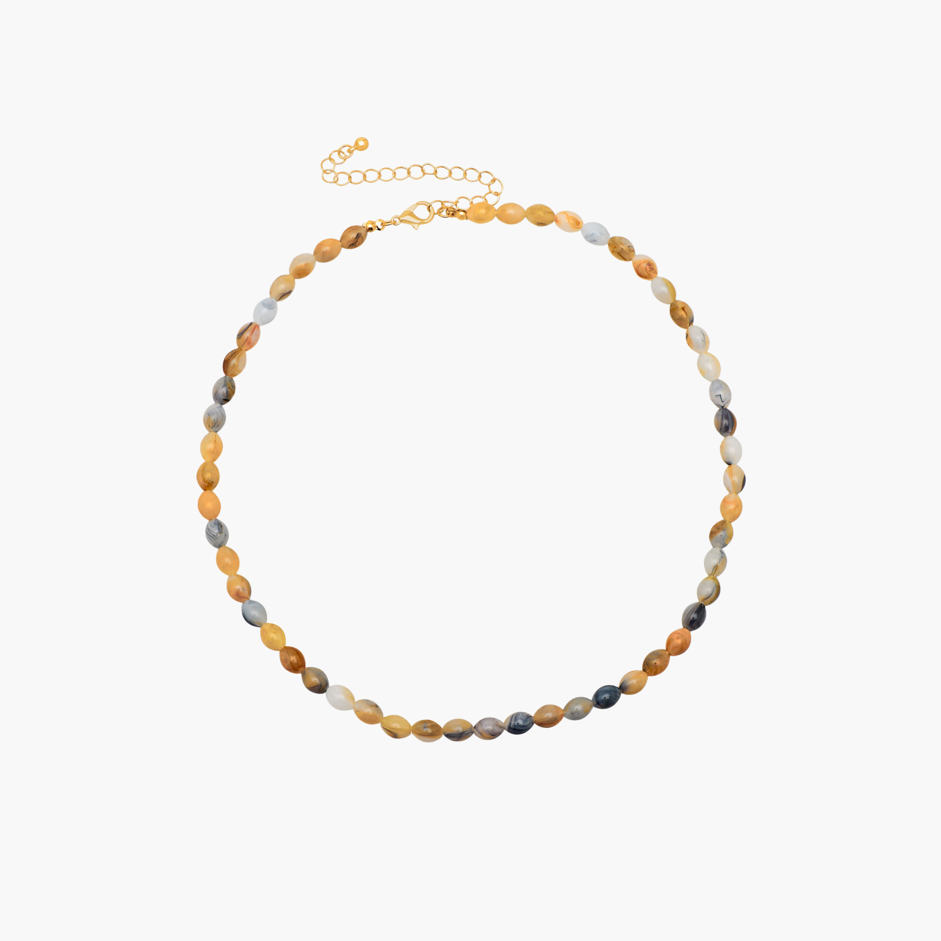 عقد متنوع ميتالك طقم من قطعتين-women-watchesandjewellery-jewellery-necklacesandpendants-image-4