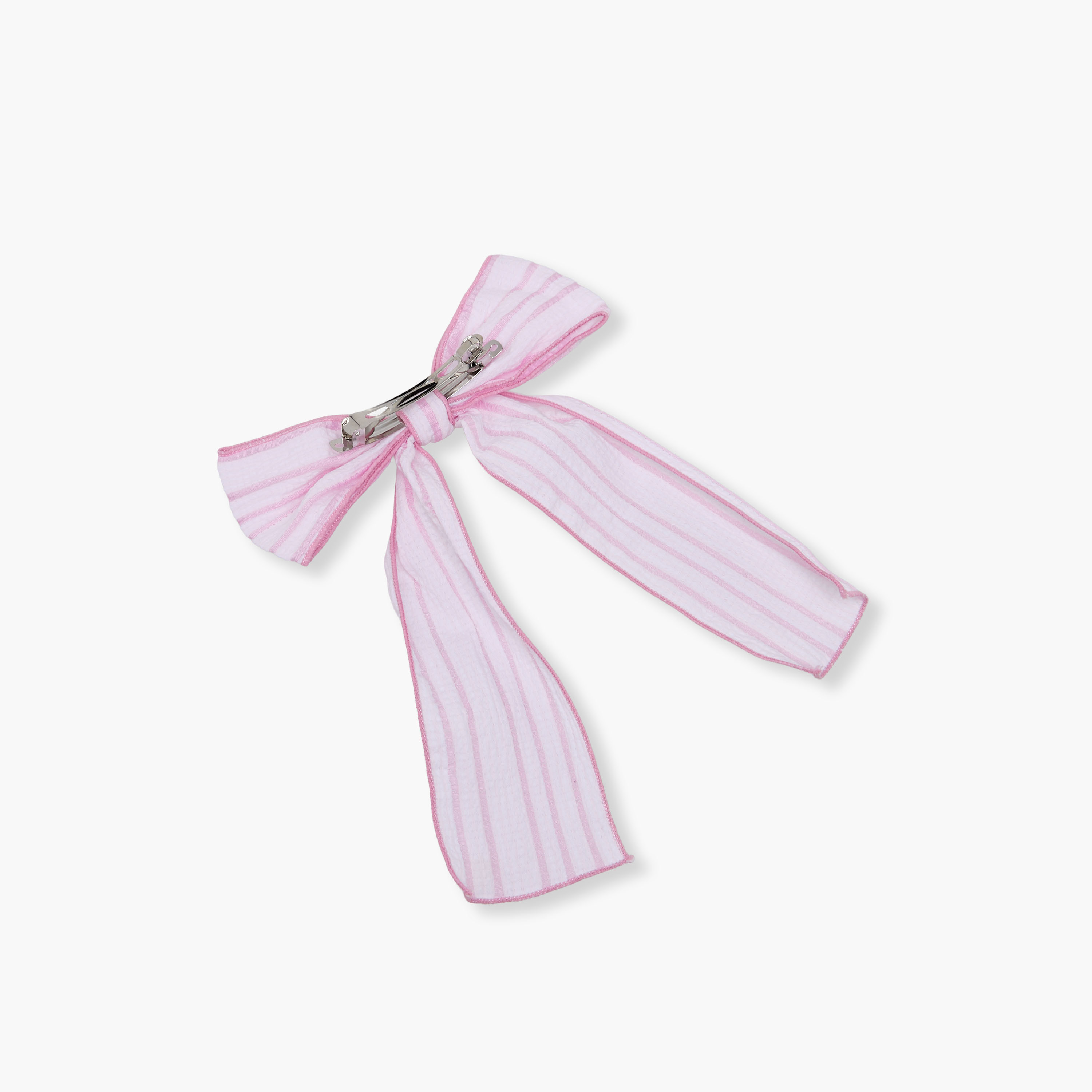 Bow Accent Barrette Hair Clip-women-hairaccessories-clips-image-4