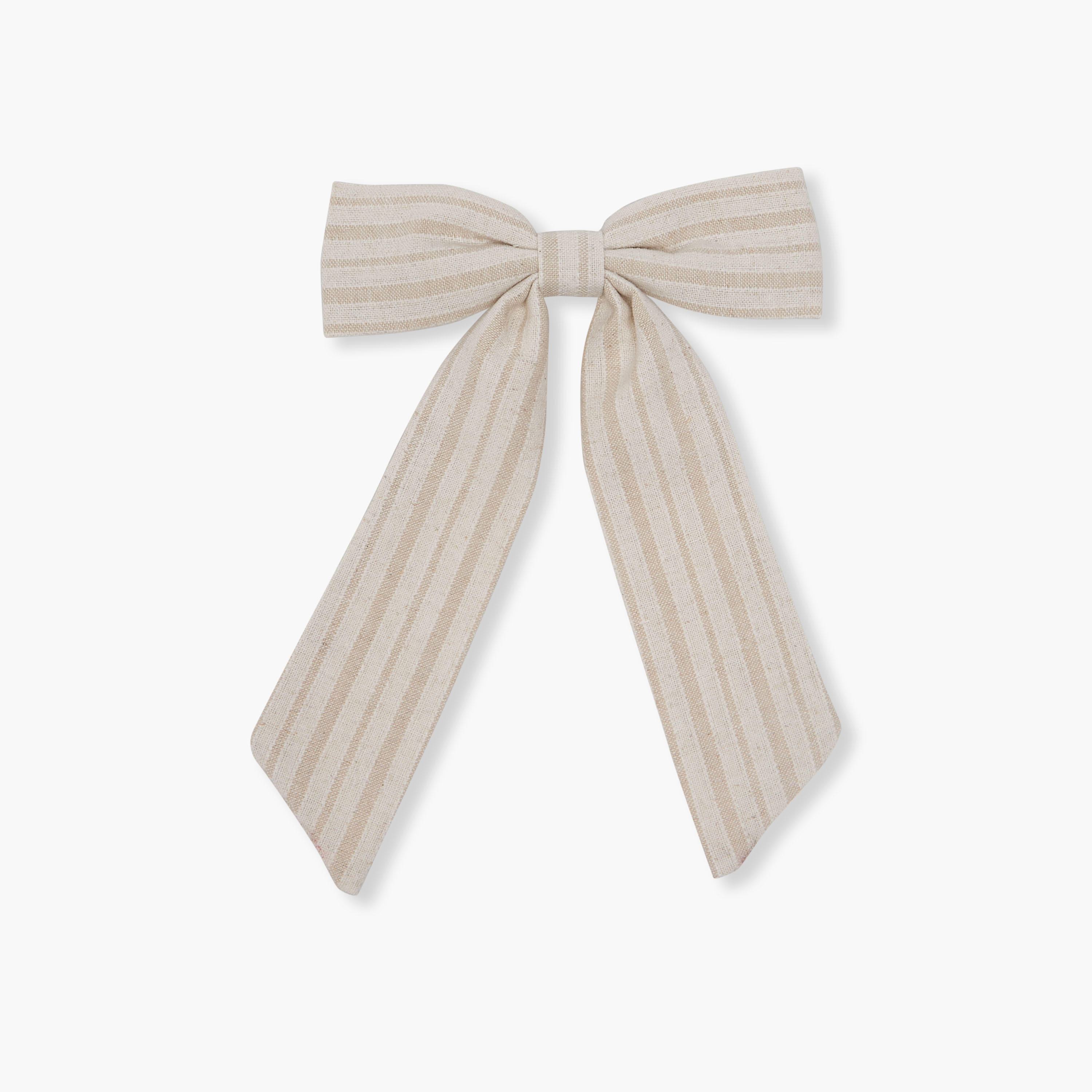 Barrette Hair Clip with Bow Accent-women-hairaccessories-clips-image-1