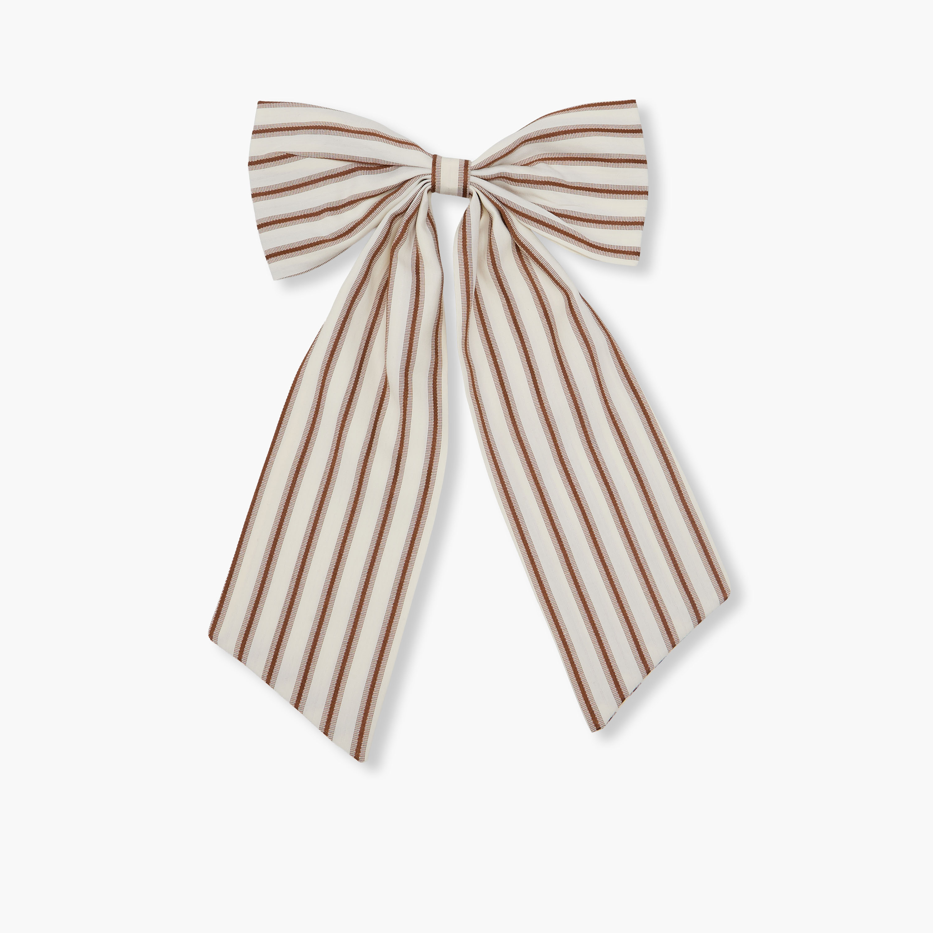 Barrette Hair Clip with Bow Accent-women-hairaccessories-clips-image-1