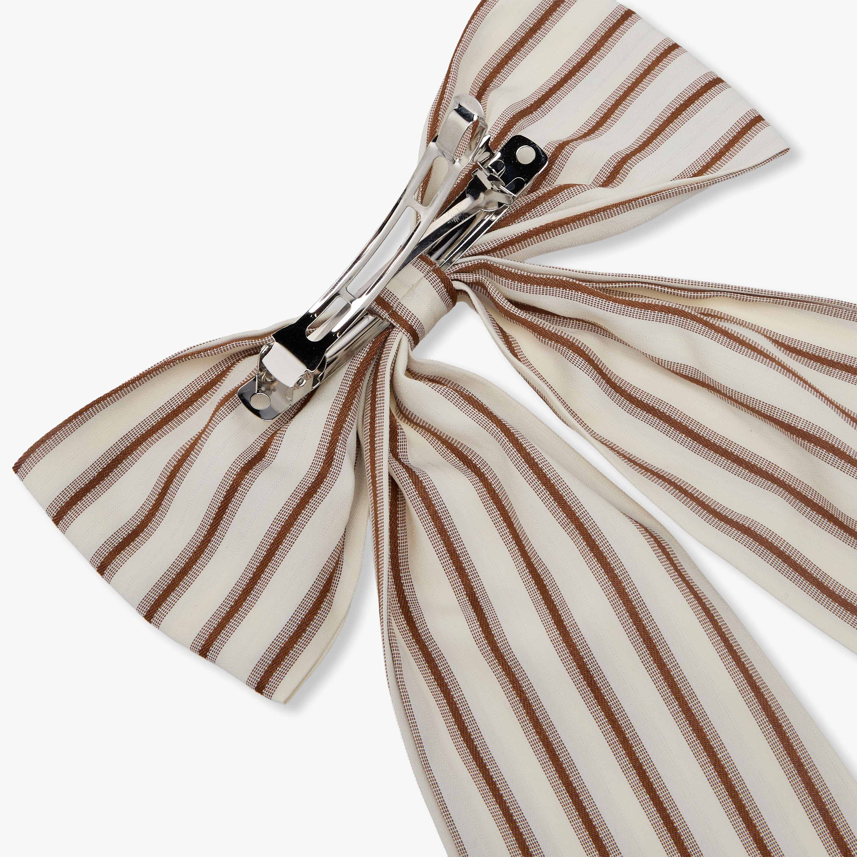 Barrette Hair Clip with Bow Accent-women-hairaccessories-clips-image-5
