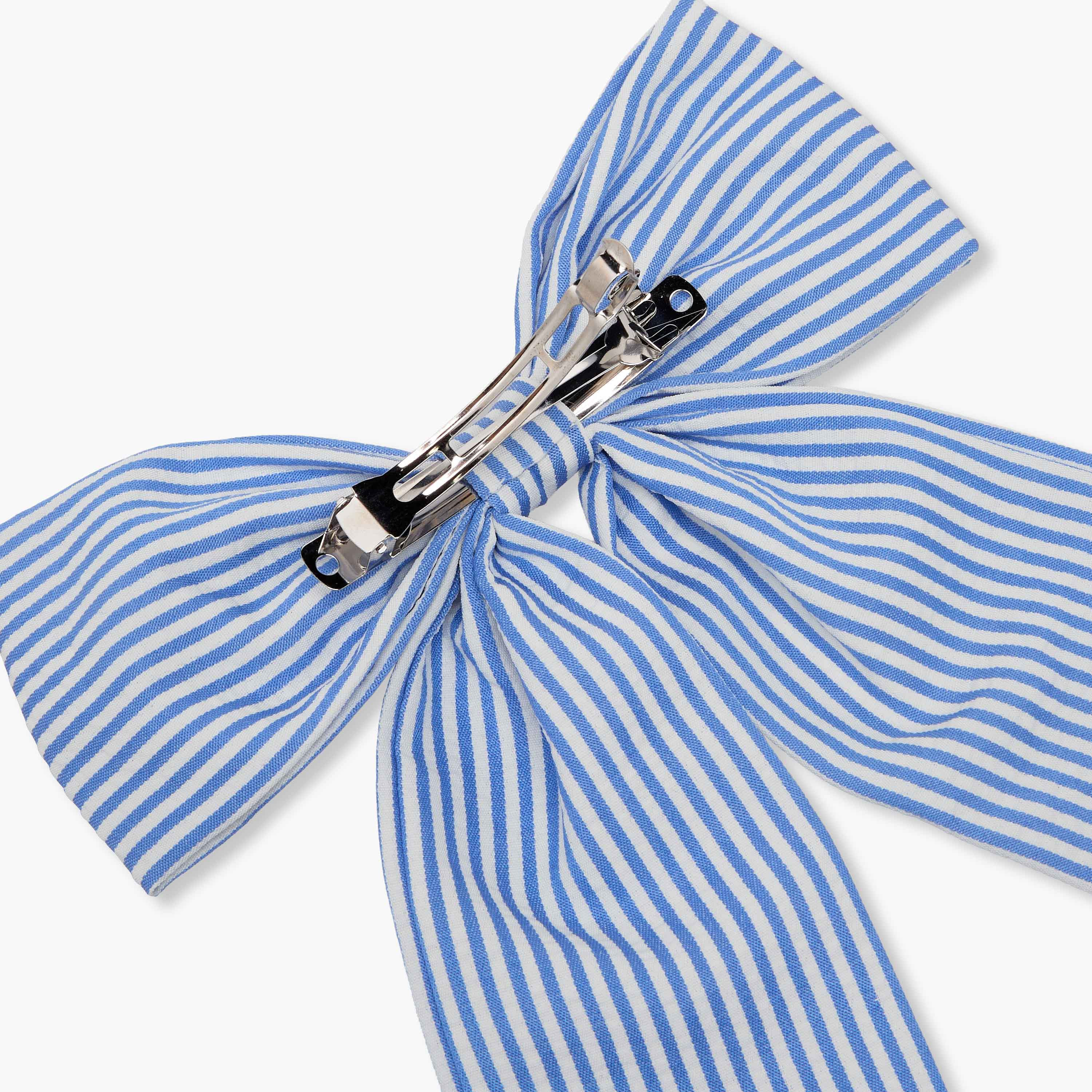 Barrette Hair Clip with Bow Accent-women-hairaccessories-clips-image-5