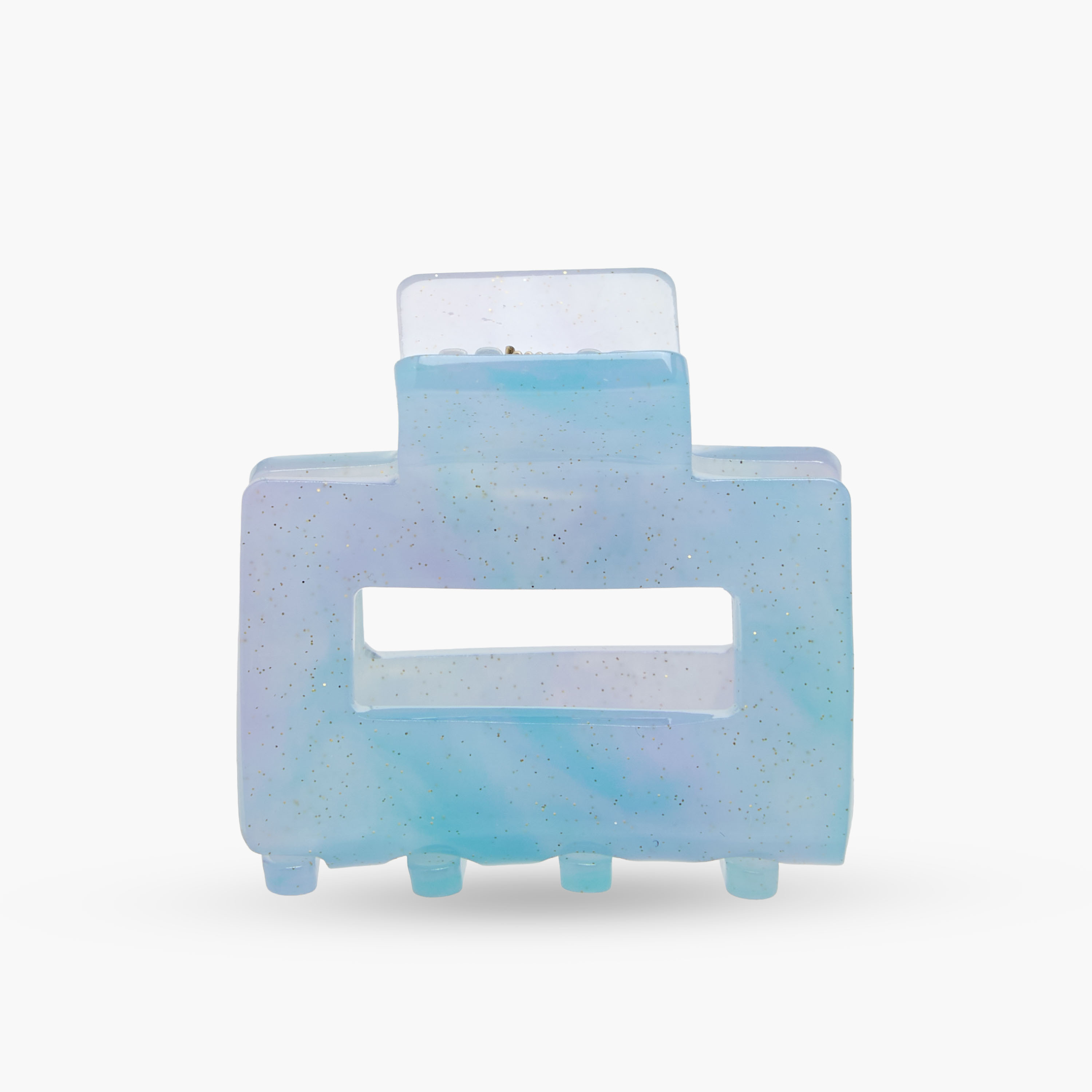 Pack of 4 Rectangular Hair Clamp with Glossy Finish-women-hairaccessories-clamps-image-5