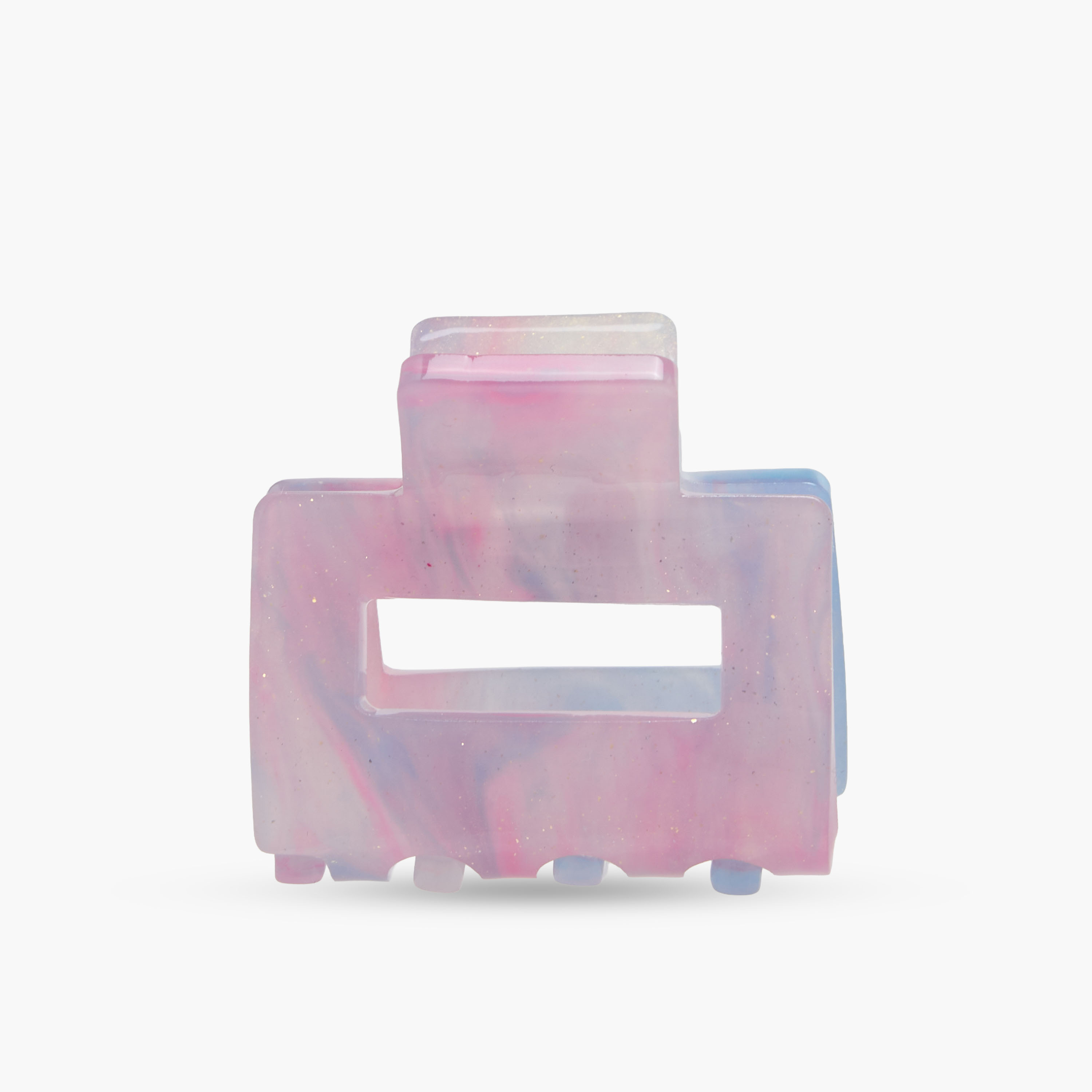 Pack of 4 Rectangular Hair Clamp with Glossy Finish-women-hairaccessories-clamps-image-6