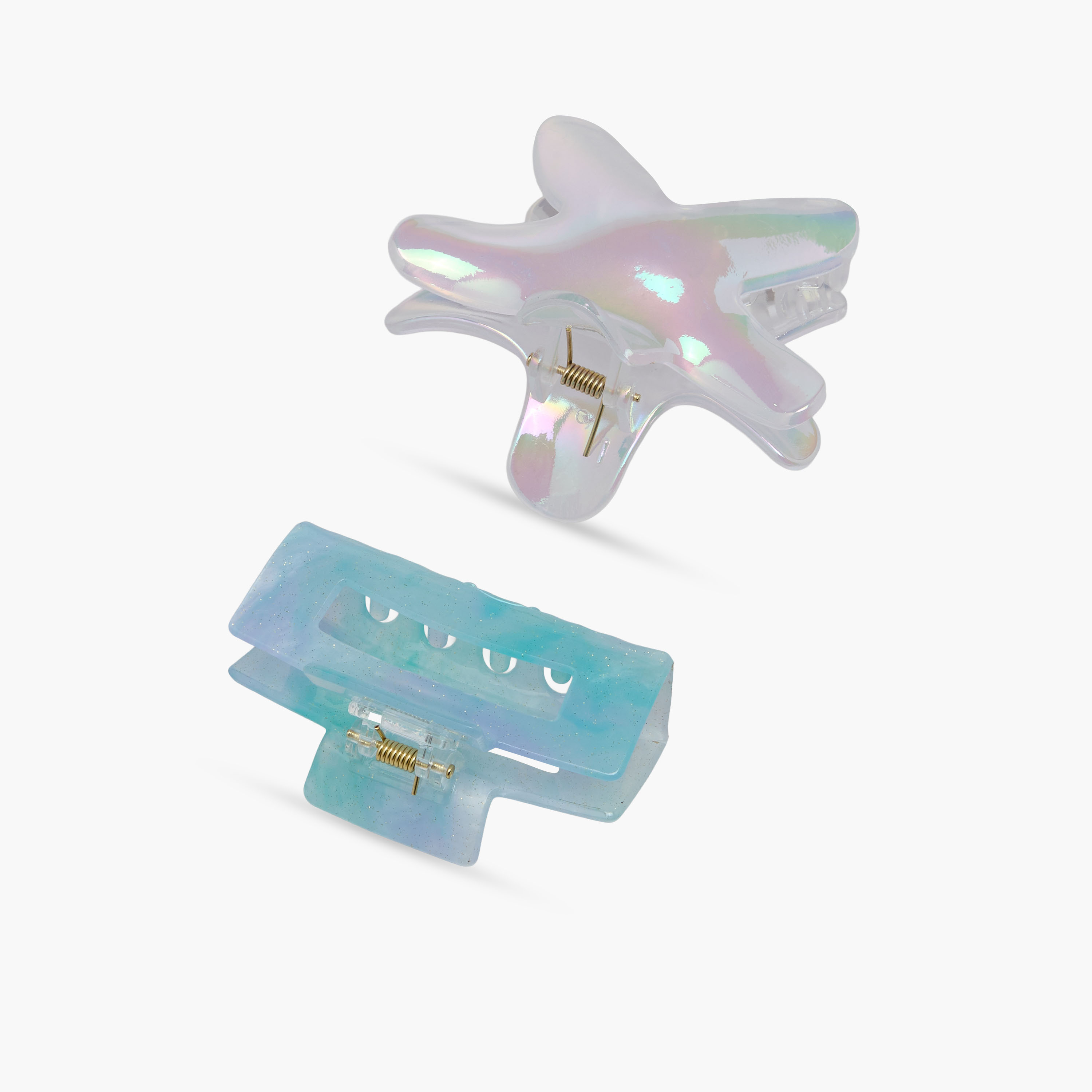 Pack of 2 Assorted Hair Clamp with Glossy Finish-women-hairaccessories-clamps-image-5