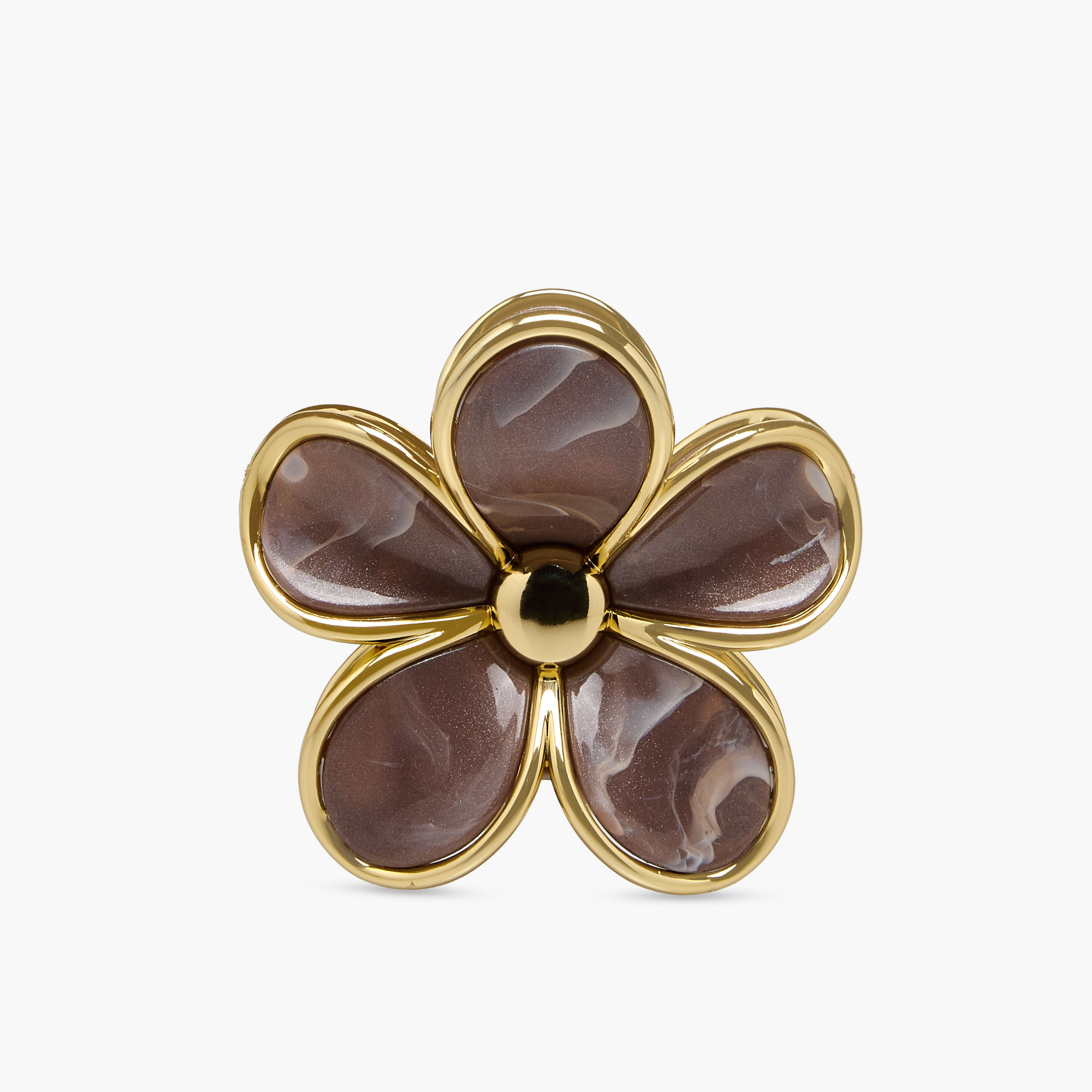 مشبك شعر زهري بتشطيب لامع - عبوة من قطعتين-women-hairaccessories-clamps-image-4