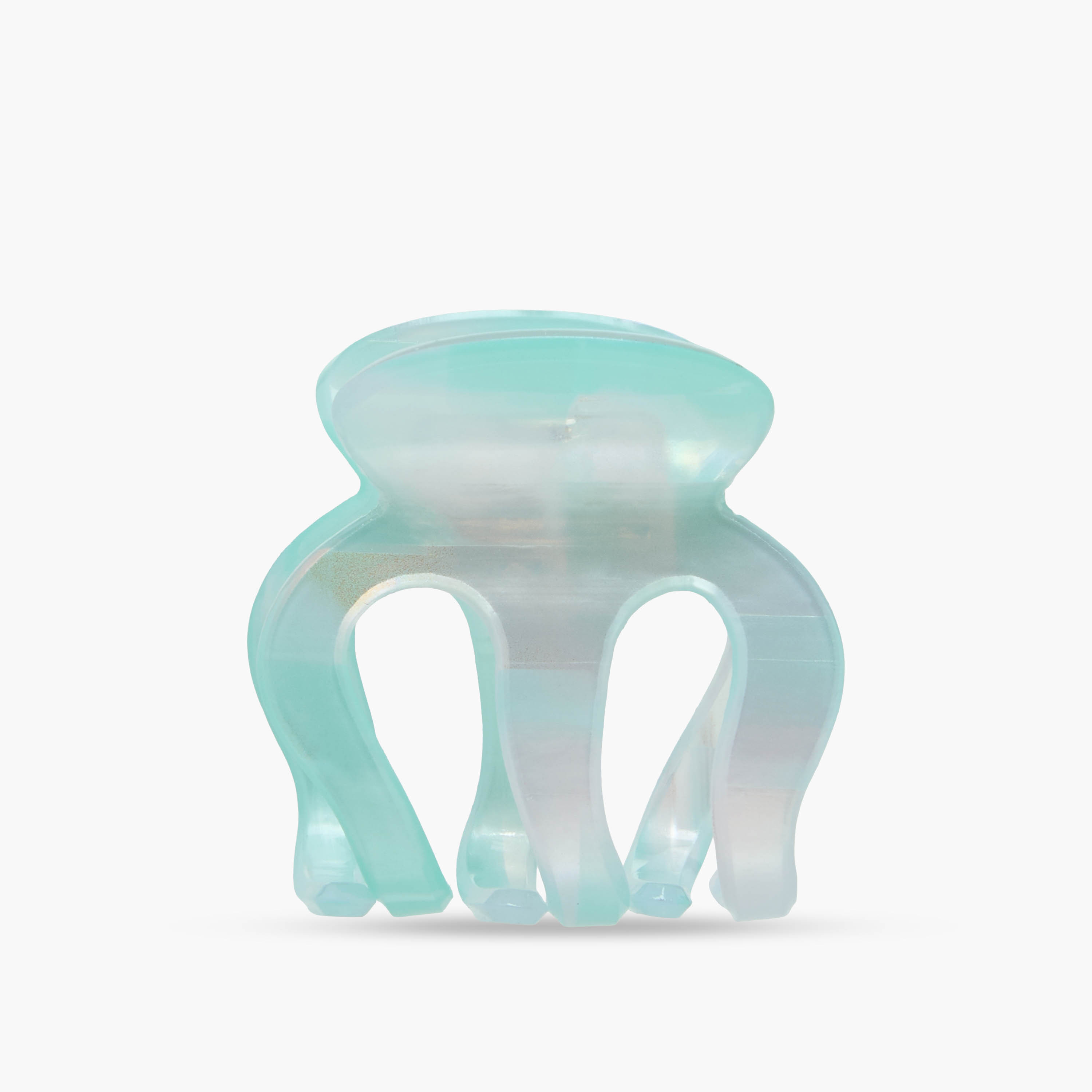 Pack of 3 Octopus Shape Hair Clamps with Iridescent Design-women-hairaccessories-clamps-image-5
