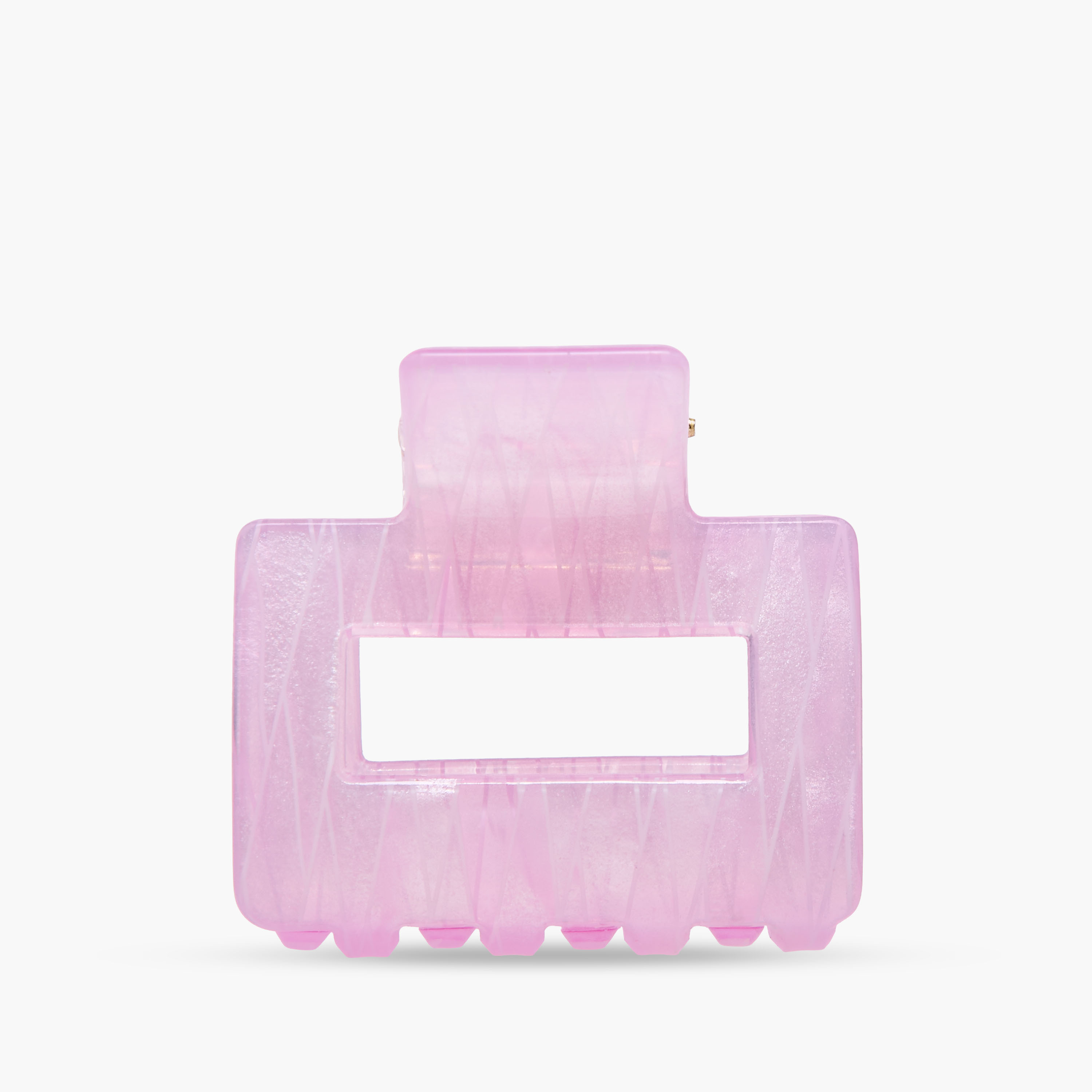 Pack of 4 Rectangular Hair Clamps with Glitter Design-women-hairaccessories-clamps-image-2