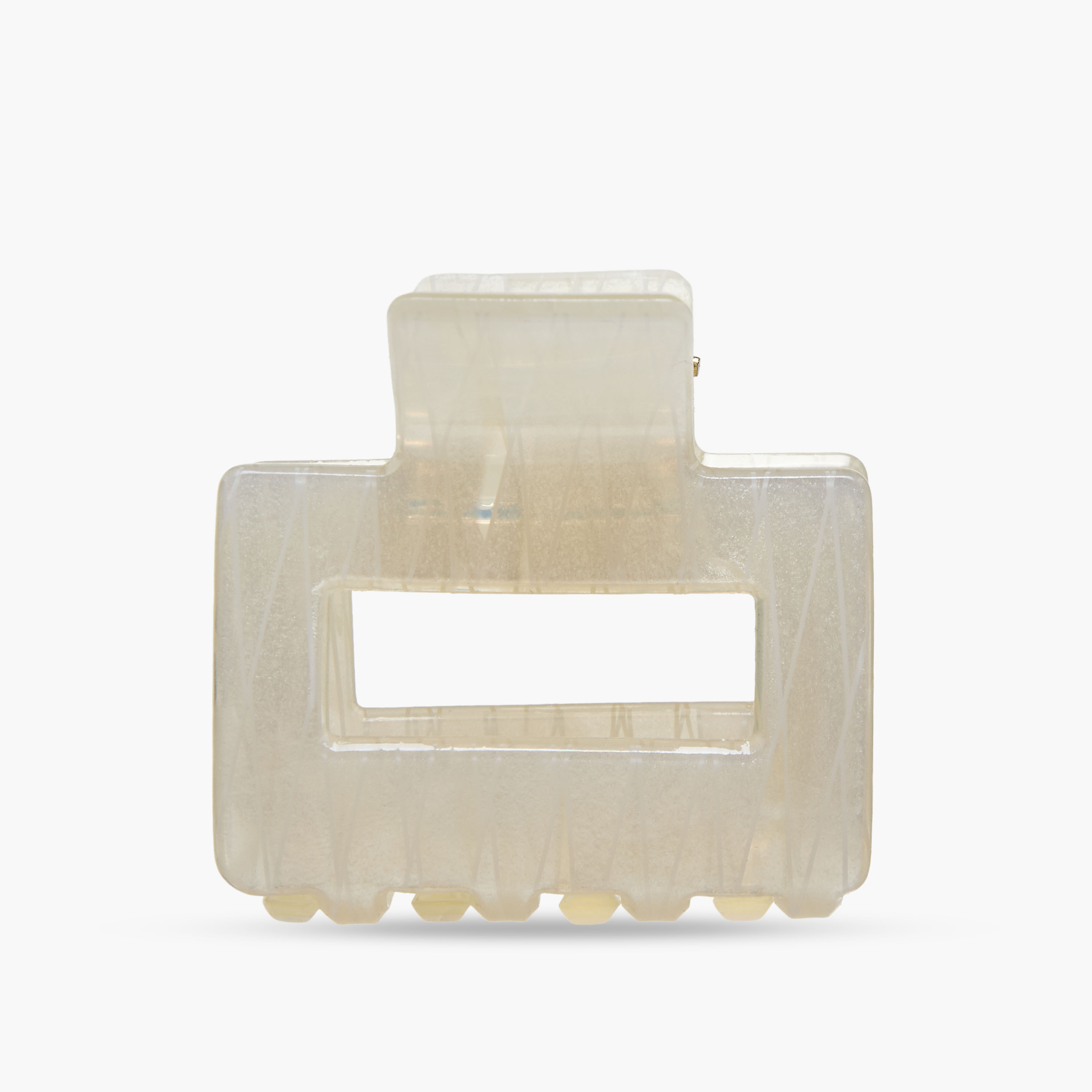 Pack of 4 Rectangular Hair Clamps with Glitter Design-women-hairaccessories-clamps-image-5