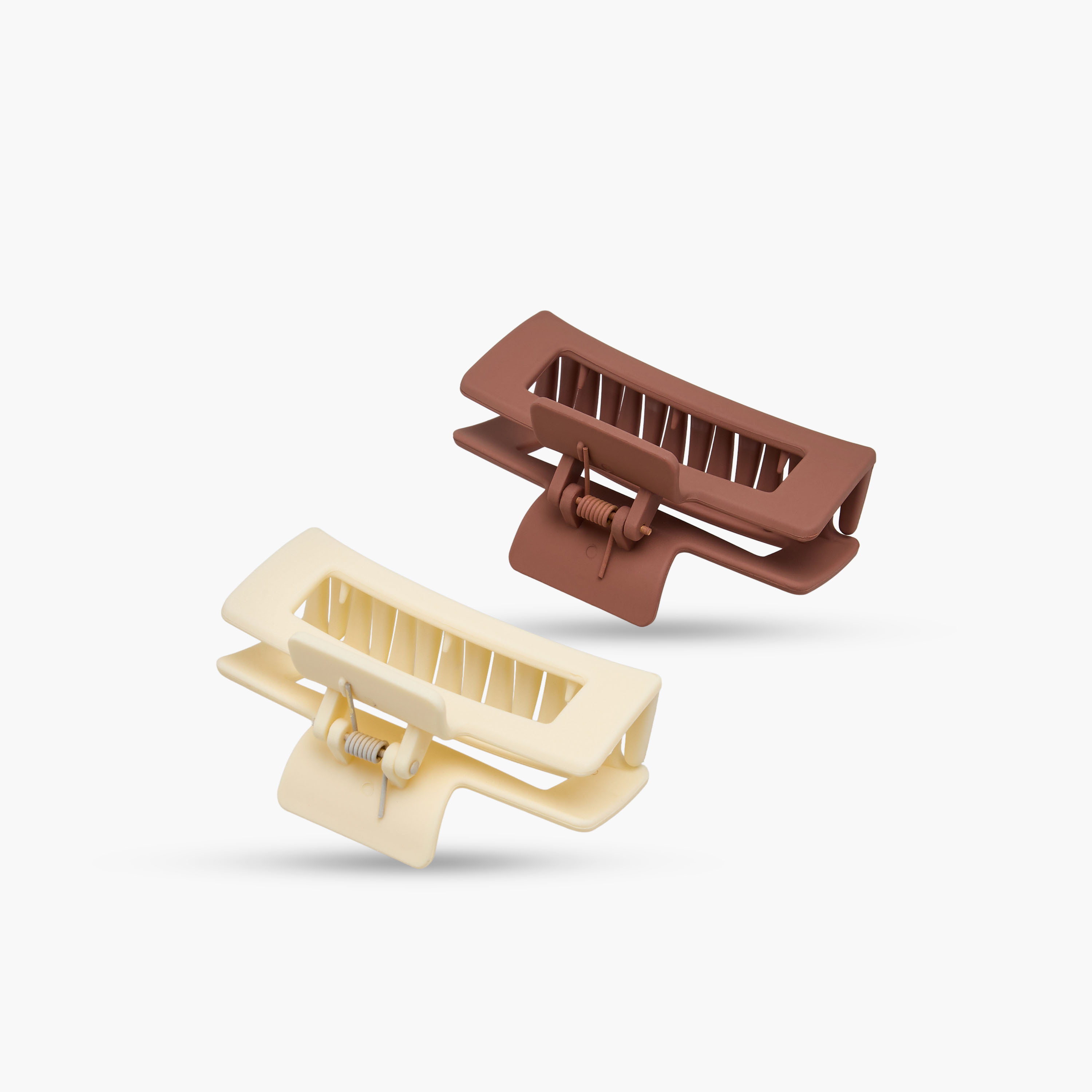 Pack of 2 Rectangular Shape Hair Clamps-women-hairaccessories-clamps-image-5
