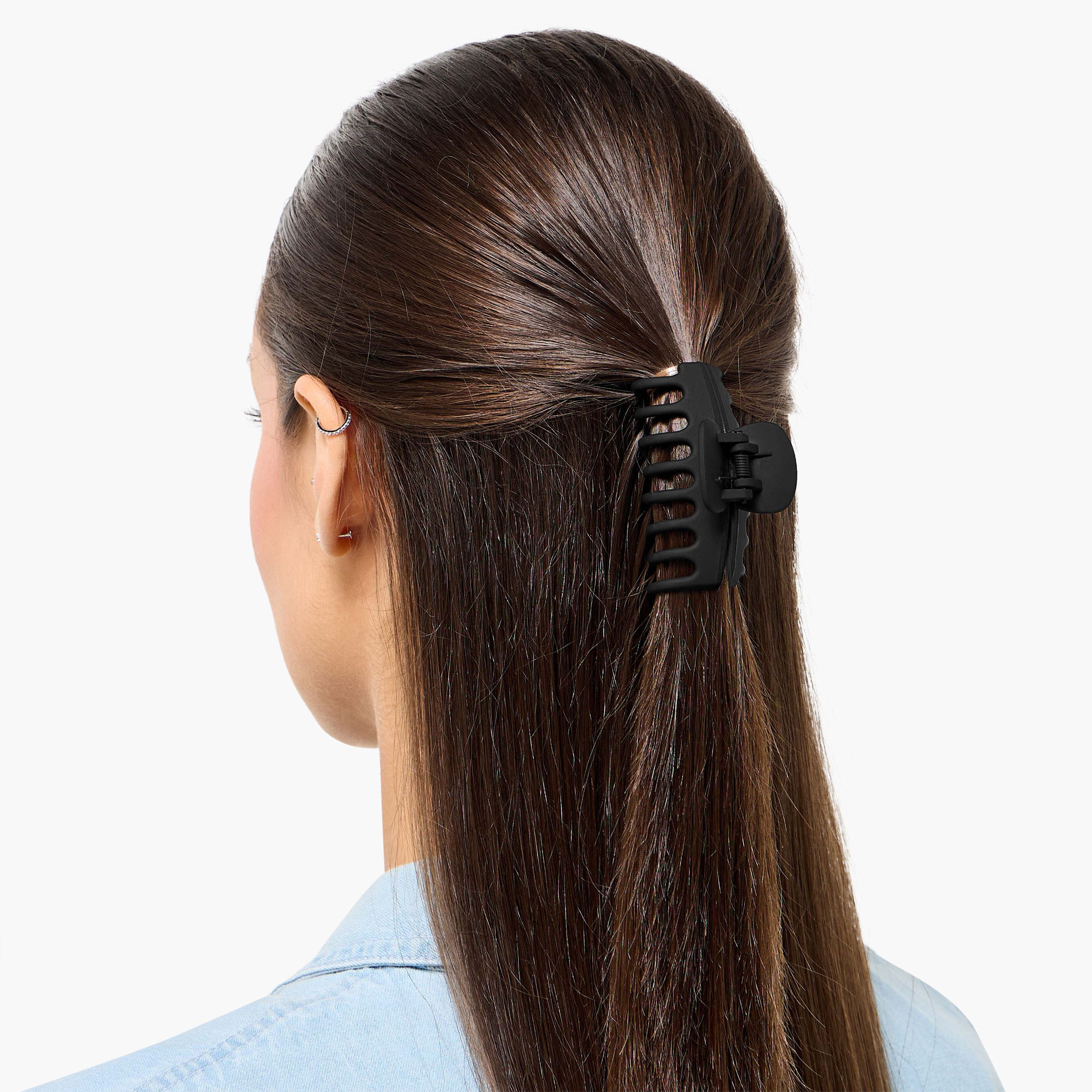 Pack of 2 Hair Clamps with Plain Design-women-hairaccessories-clamps-image-3