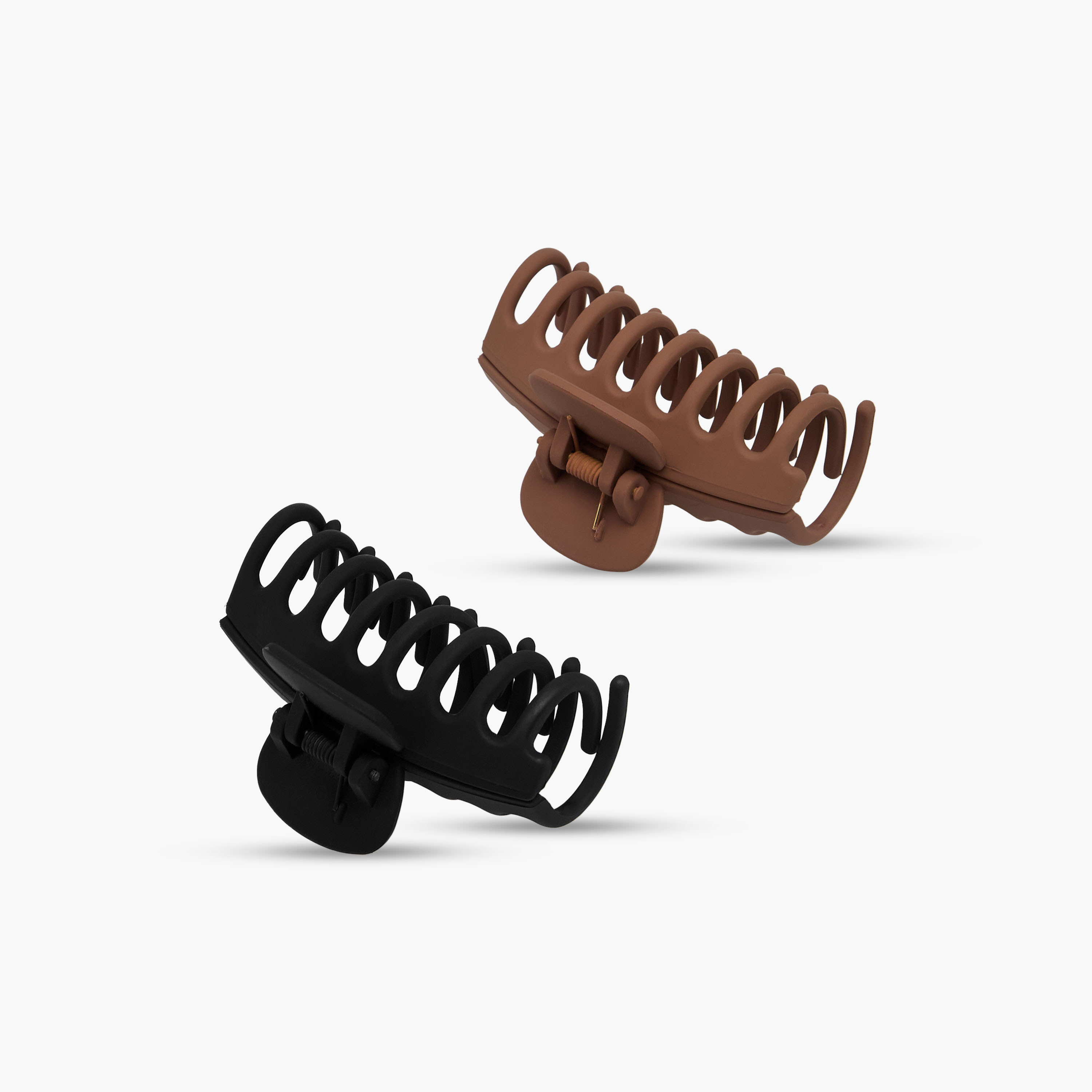 Pack of 2 Hair Clamps with Plain Design-women-hairaccessories-clamps-image-5