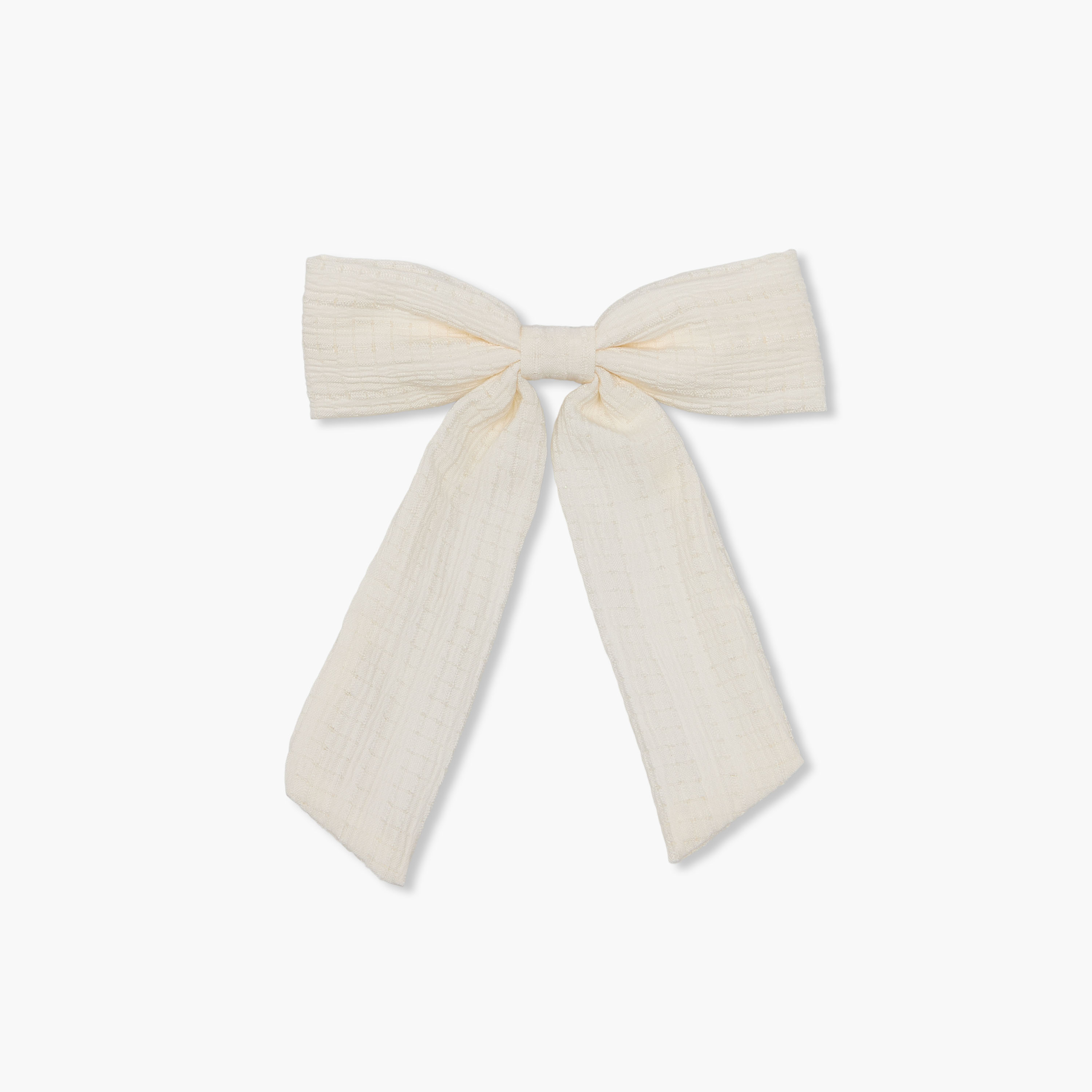 مجموعة مشابك شعر بفيونكة بارزة الملمس 3 قطع من جلو-women-hairaccessories-clips-image-5