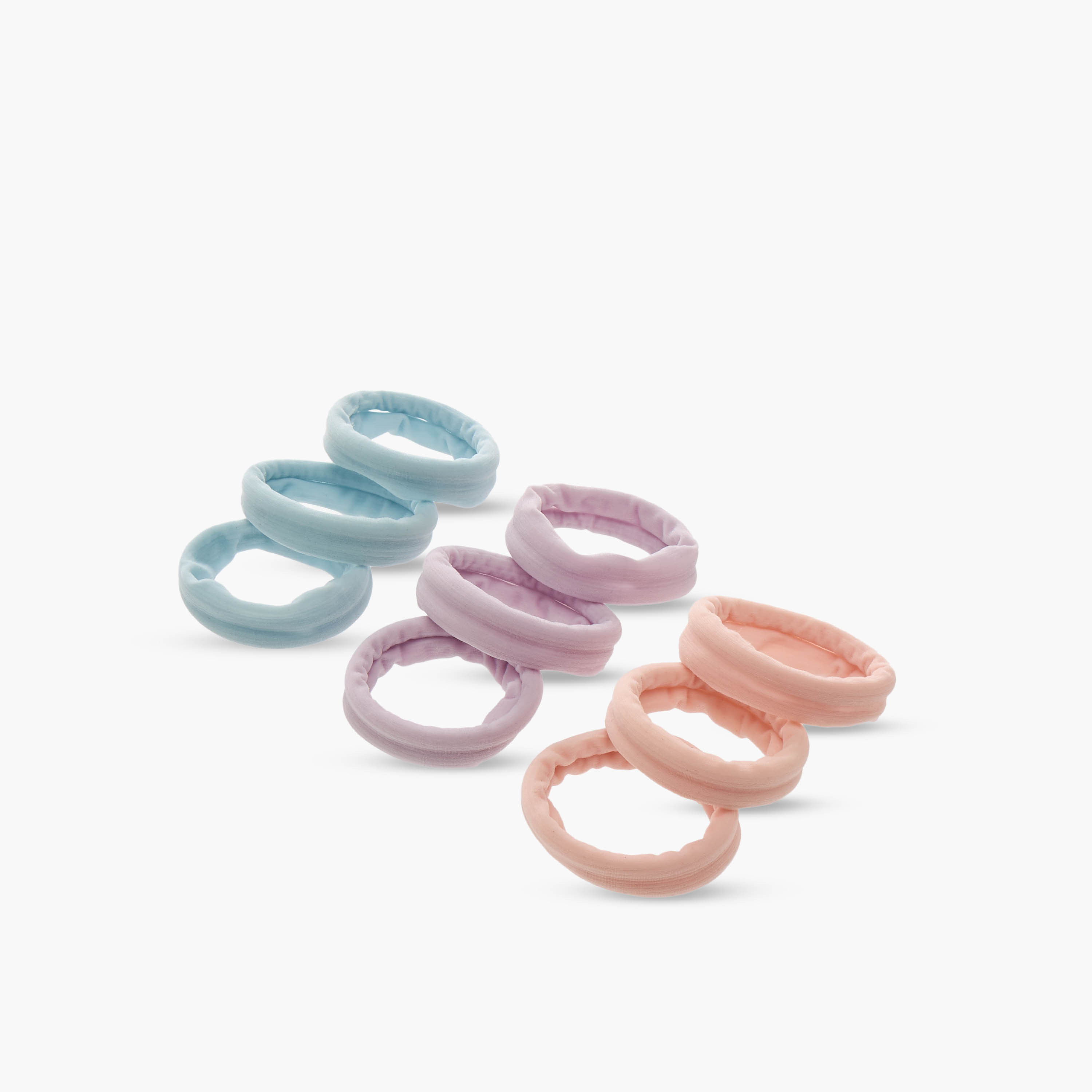 Pack of 9 Elastane Hair Tie-women-hairaccessories-bands-image-4
