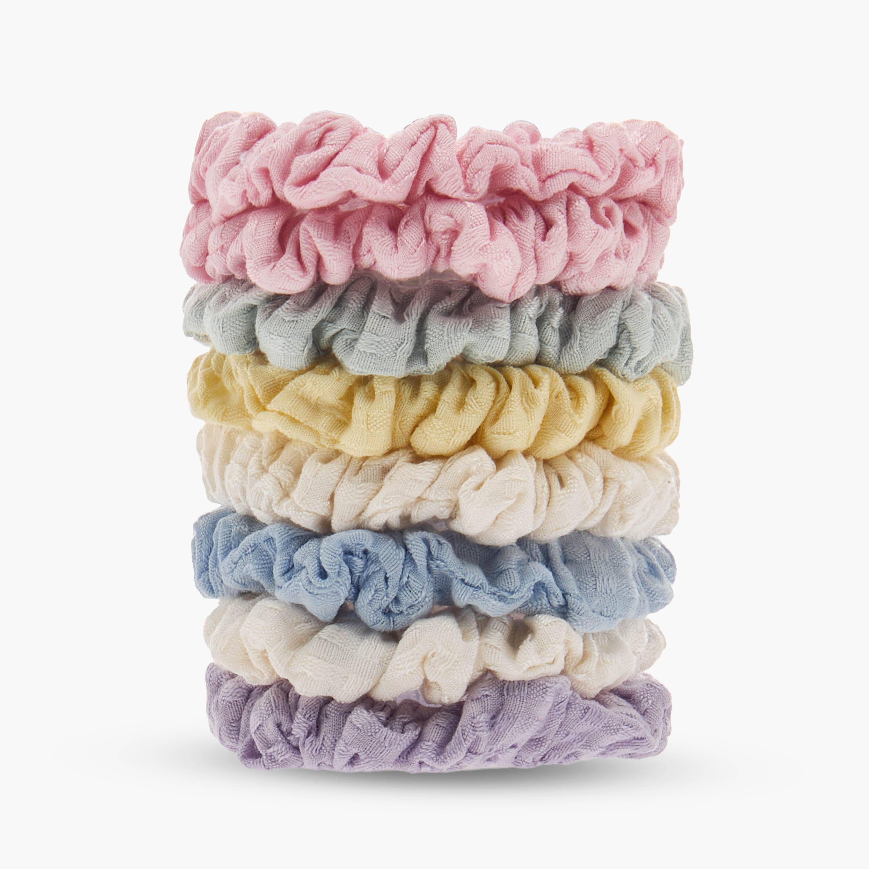 Pack of 8 Hair Scrunchie-women-hairaccessories-scrunchies-image-4