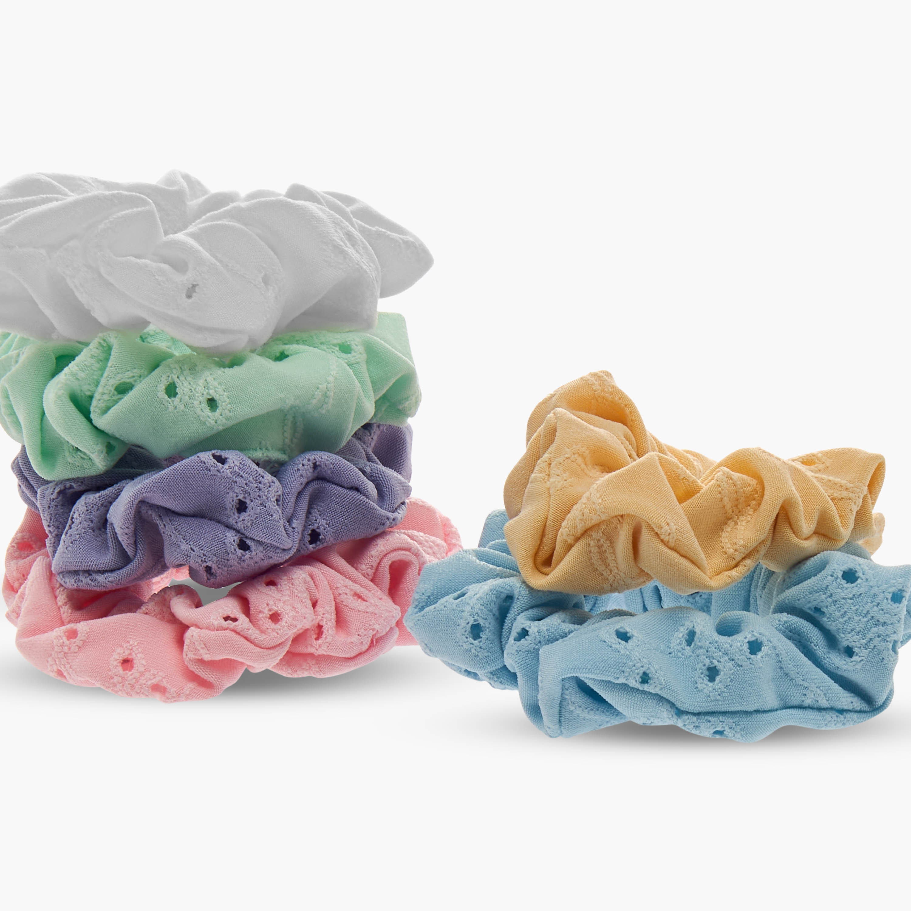 Pack of 6 Hair Scrunchie-women-hairaccessories-scrunchies-image-6