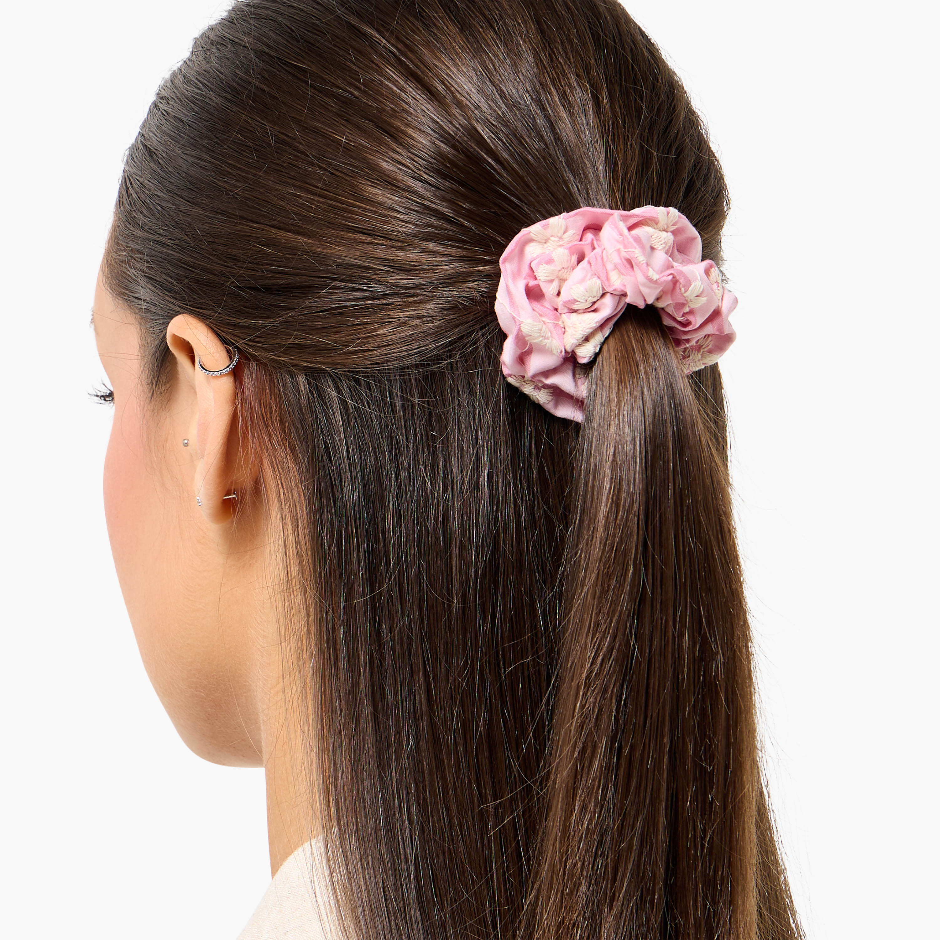 Pack of 6 Hair Scrunchie-women-hairaccessories-scrunchies-image-3