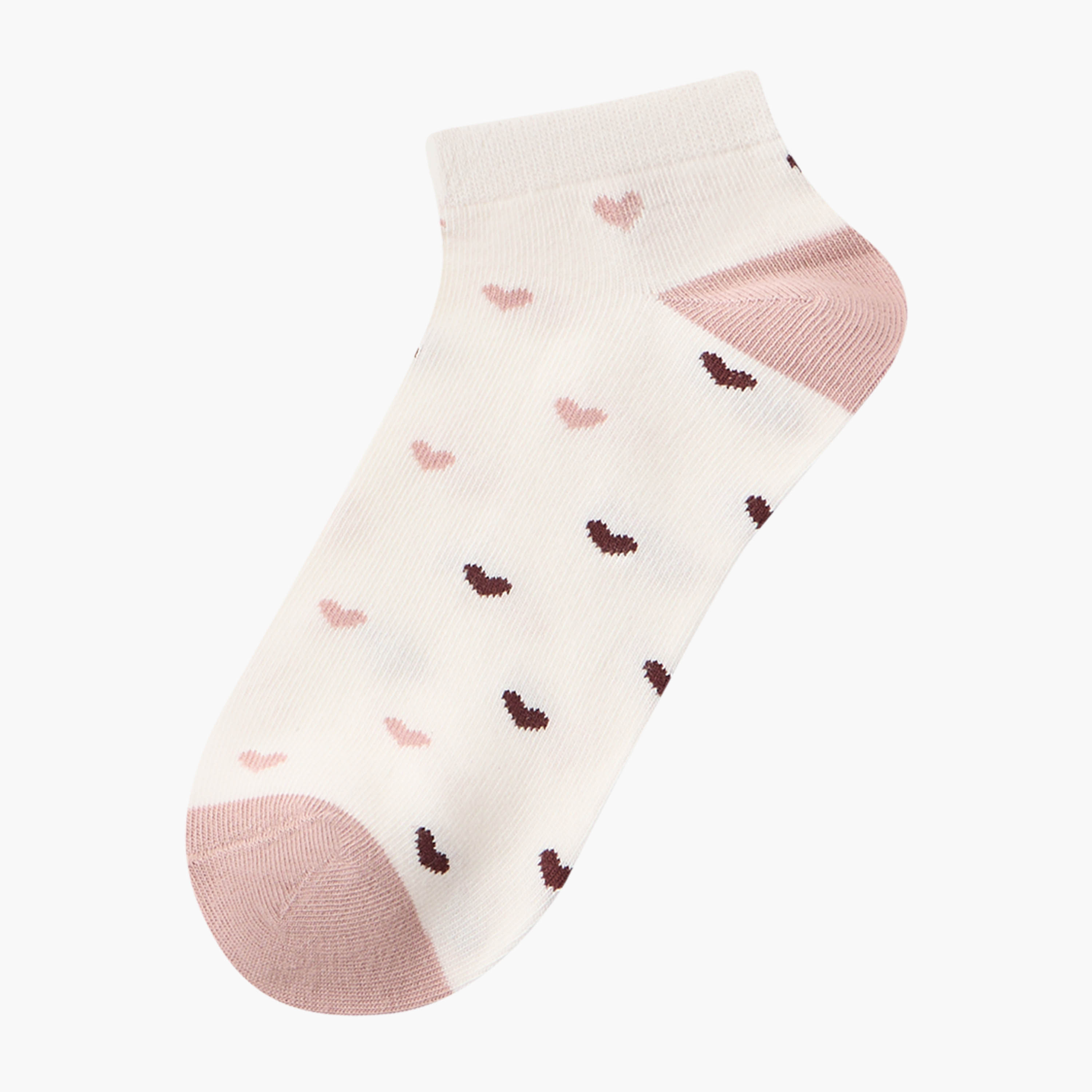 Pack of 7 Ankle Length Cotton Socks-women-socksandstockings-image-2