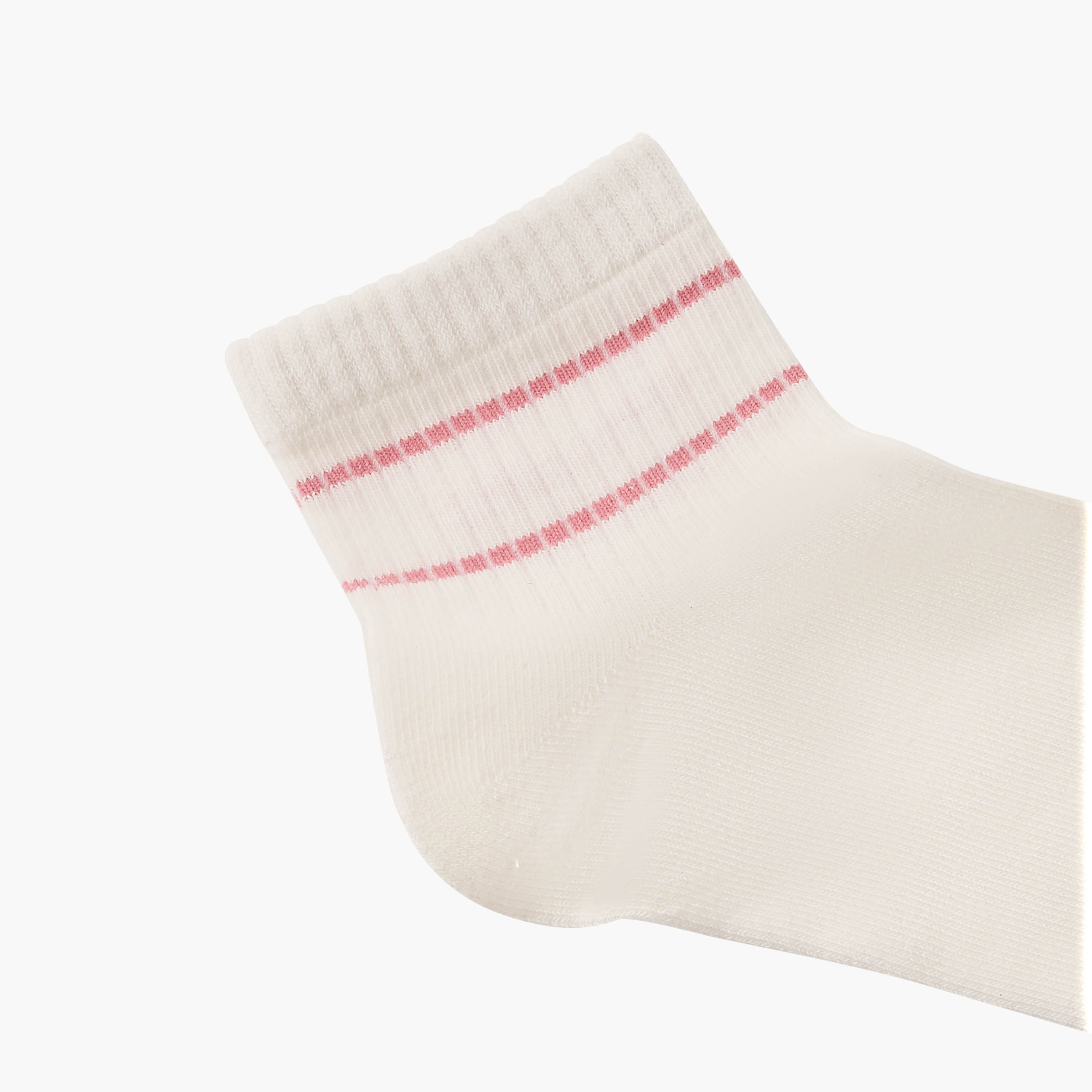 Pack of 7 Crew Length Cotton Socks-women-socksandstockings-image-3