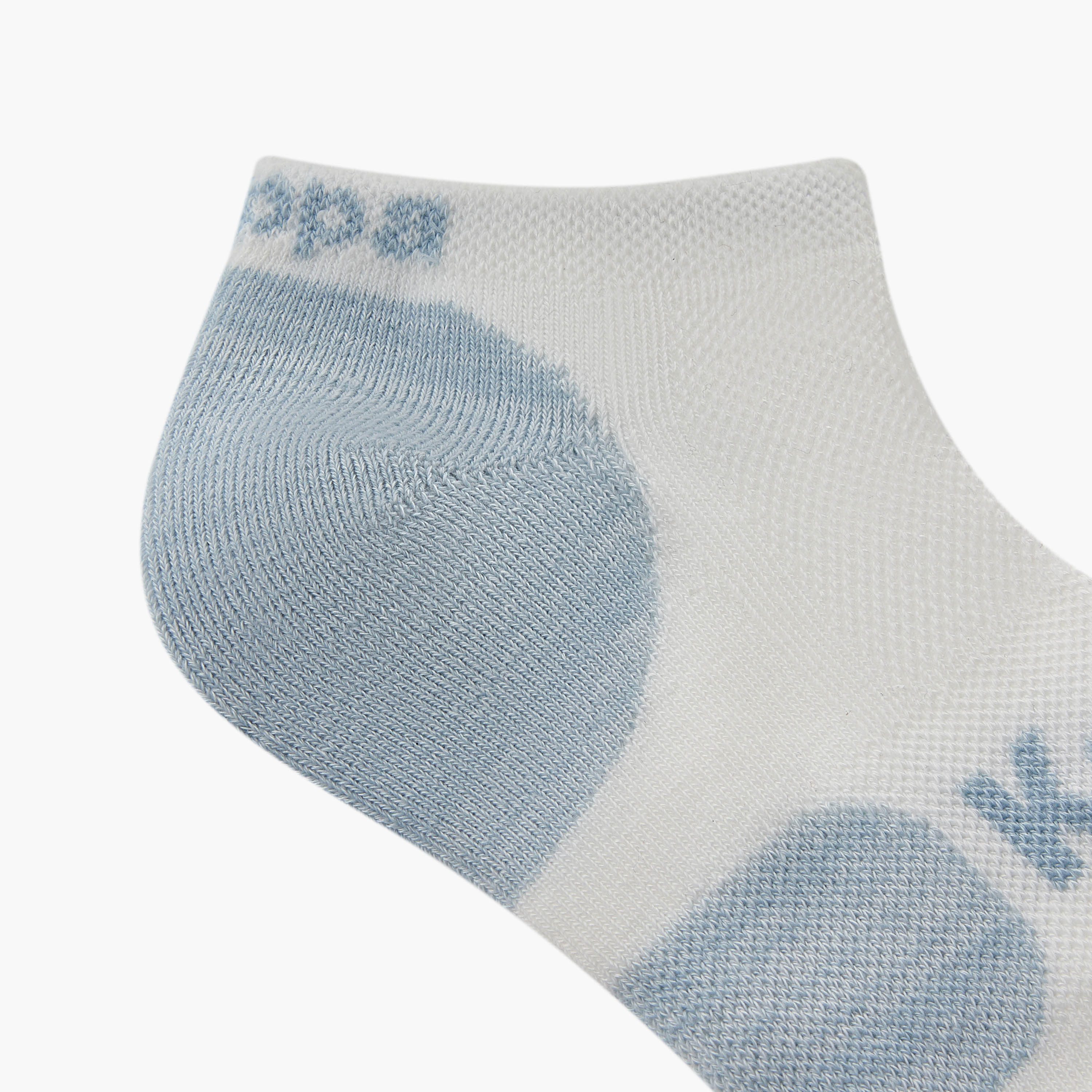 Pack of 5 Ankle Length Cotton Socks-women-socksandstockings-image-3