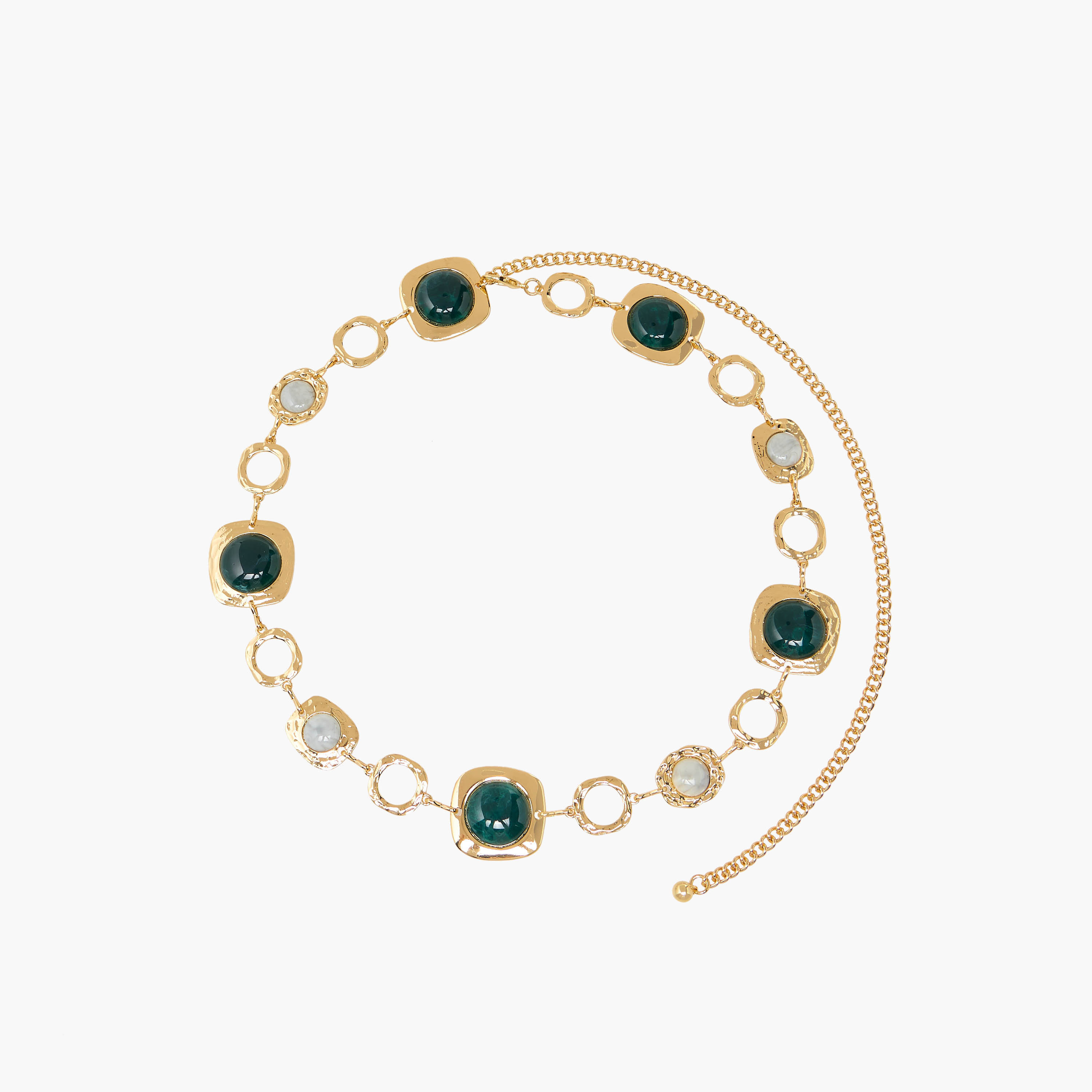 Metal Jewellery Belt with Lobster Clasp Closure-women-clothingaccessories-belts-image-1