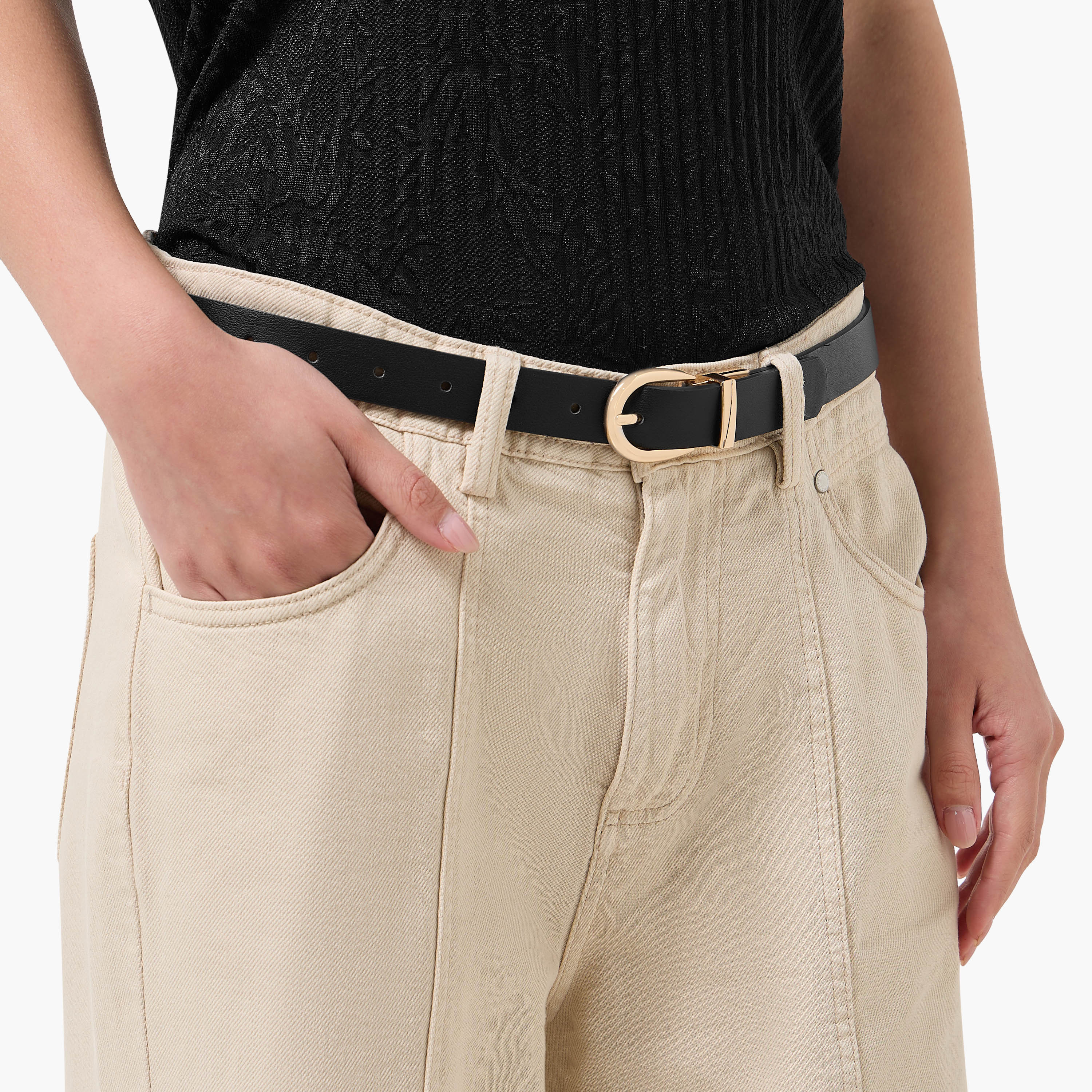 Belt with Pin Buckle Closure-women-clothingaccessories-belts-image-2