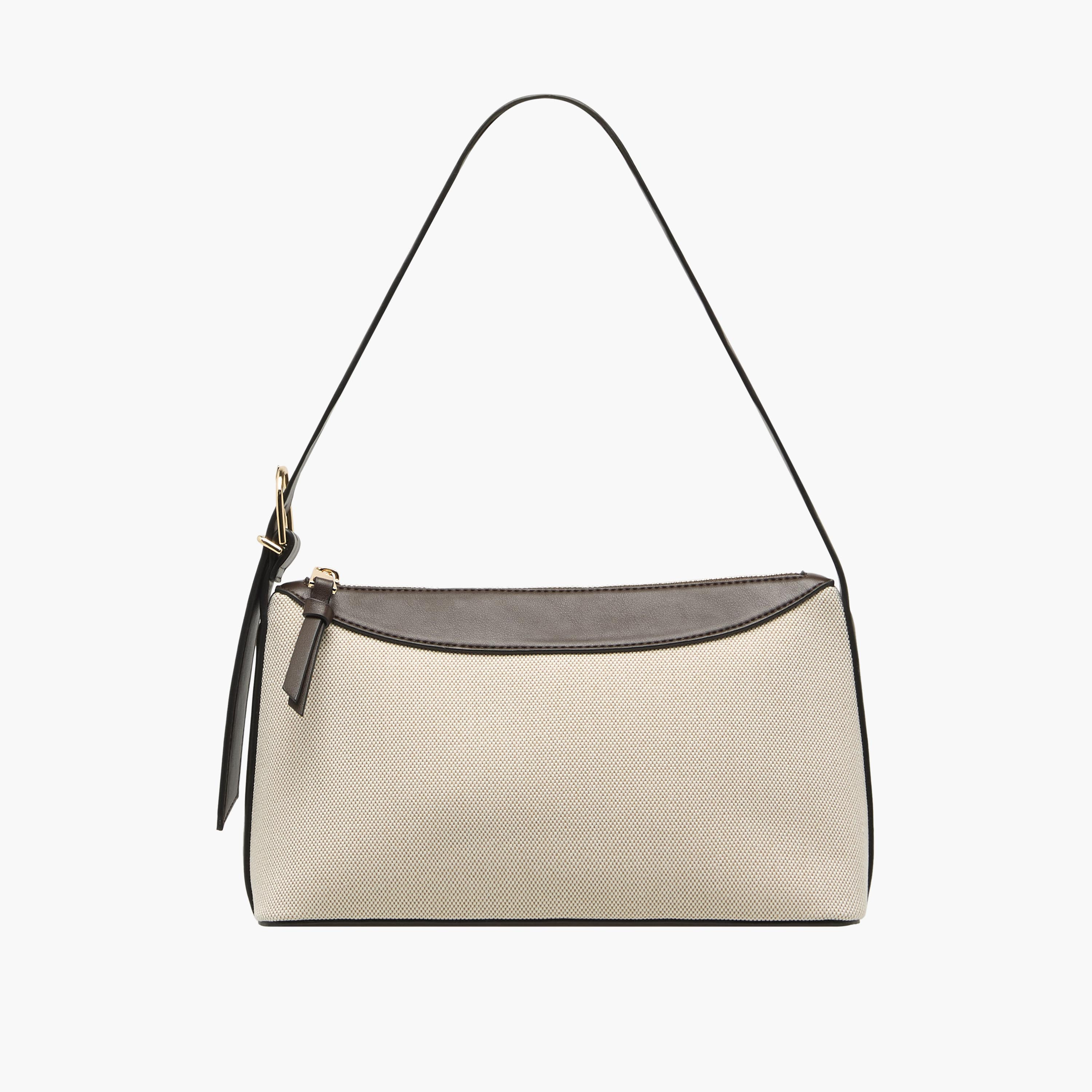 Colourblock Shoulder Bag with Zip Closure-women-bagsandwallets-handbags-image-2
