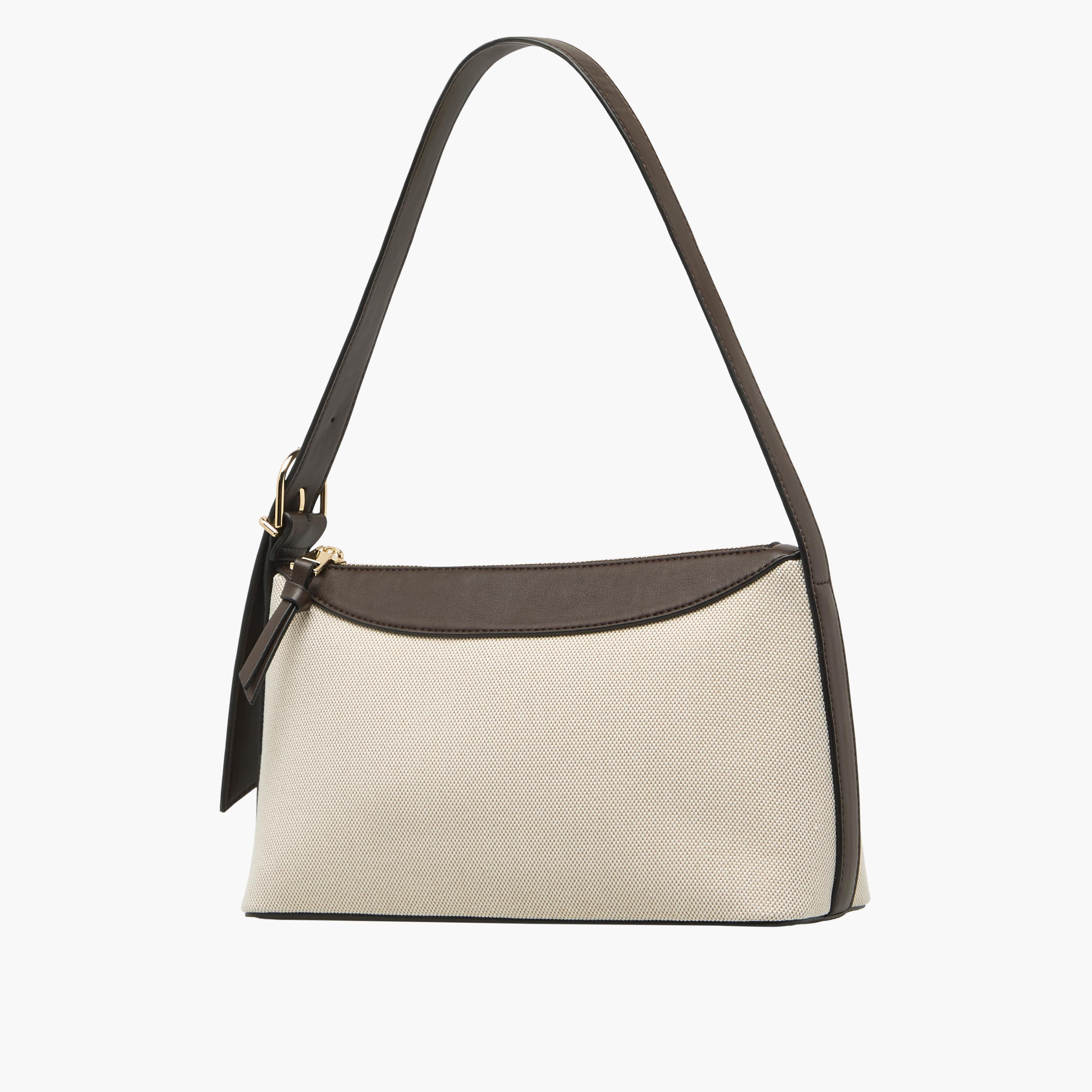 Colourblock Shoulder Bag with Zip Closure-women-bagsandwallets-handbags-image-3