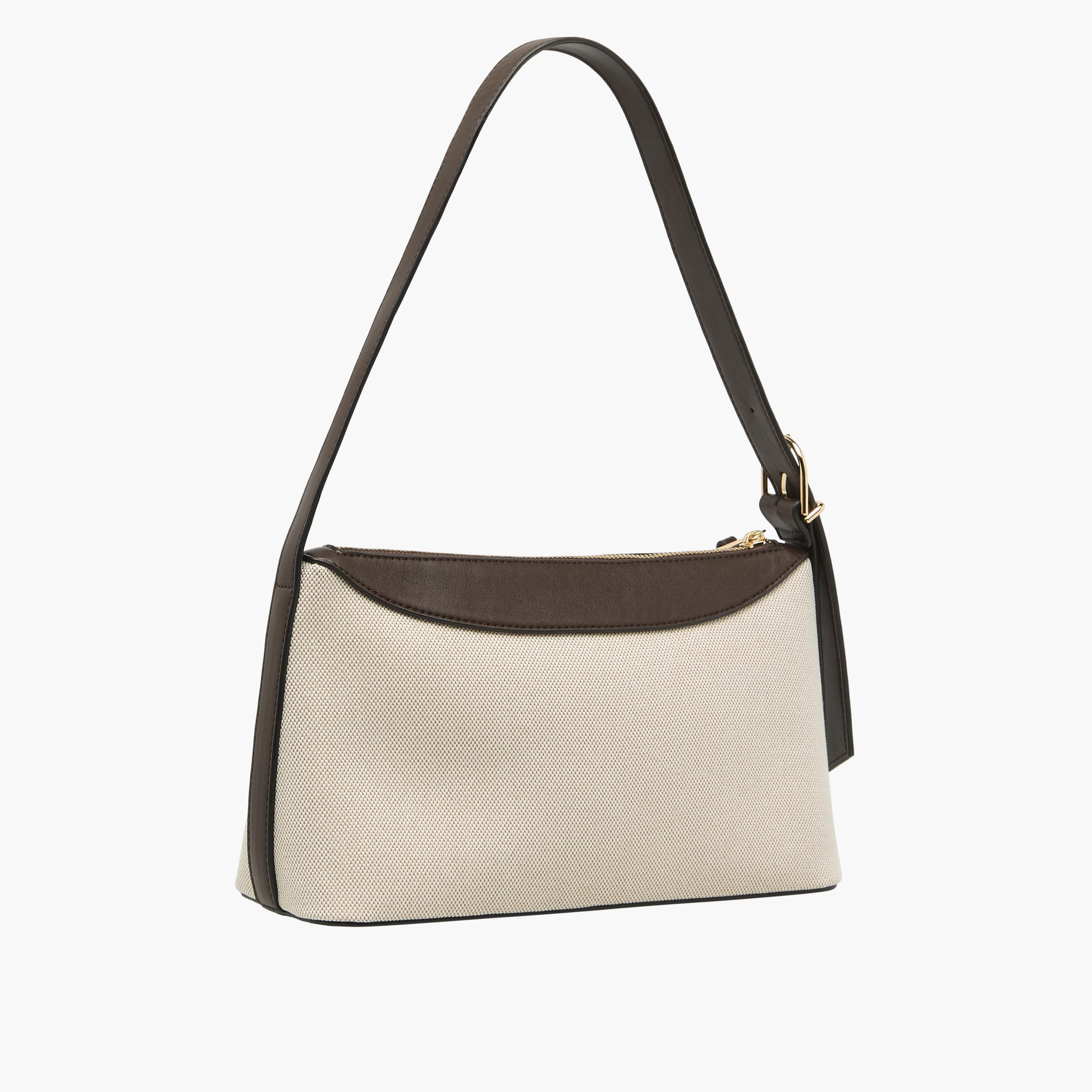 Colourblock Shoulder Bag with Zip Closure-women-bagsandwallets-handbags-image-4