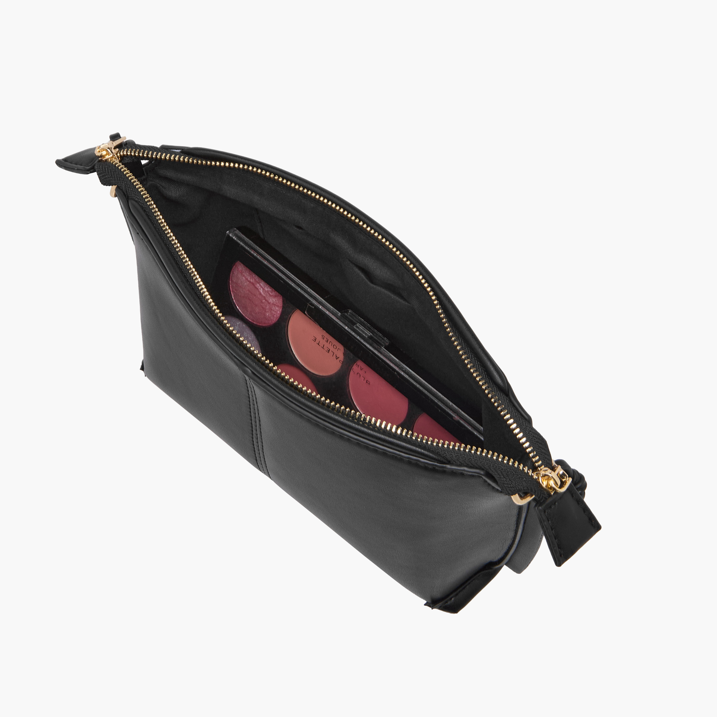 Textured Crossbody Bag with Printed Strap-women-bagsandwallets-handbags-image-8