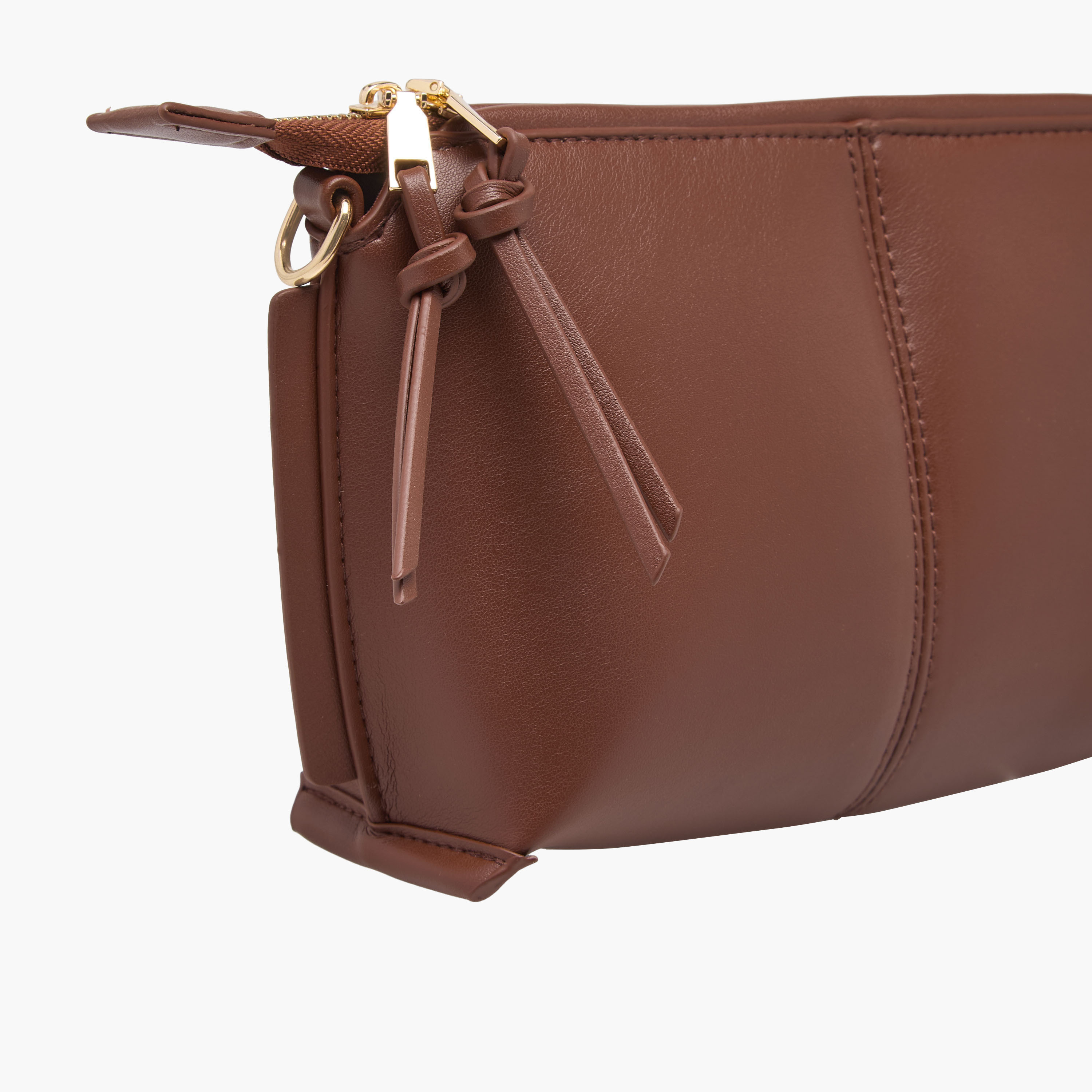 Textured Crossbody Bag with Printed Strap-women-bagsandwallets-handbags-image-5