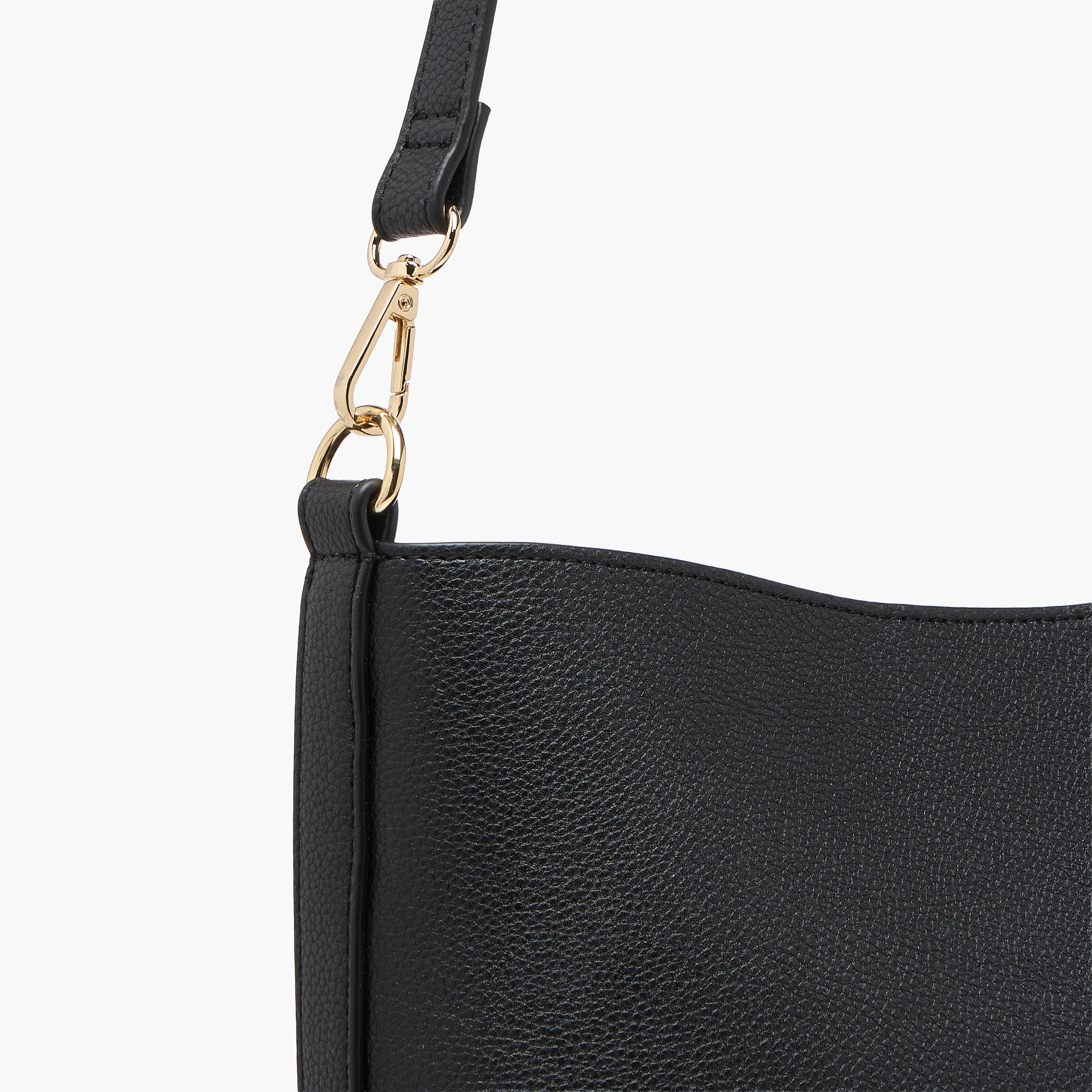 Textured Bucket Bag with Twist Lock Closure-women-bagsandwallets-handbags-image-6