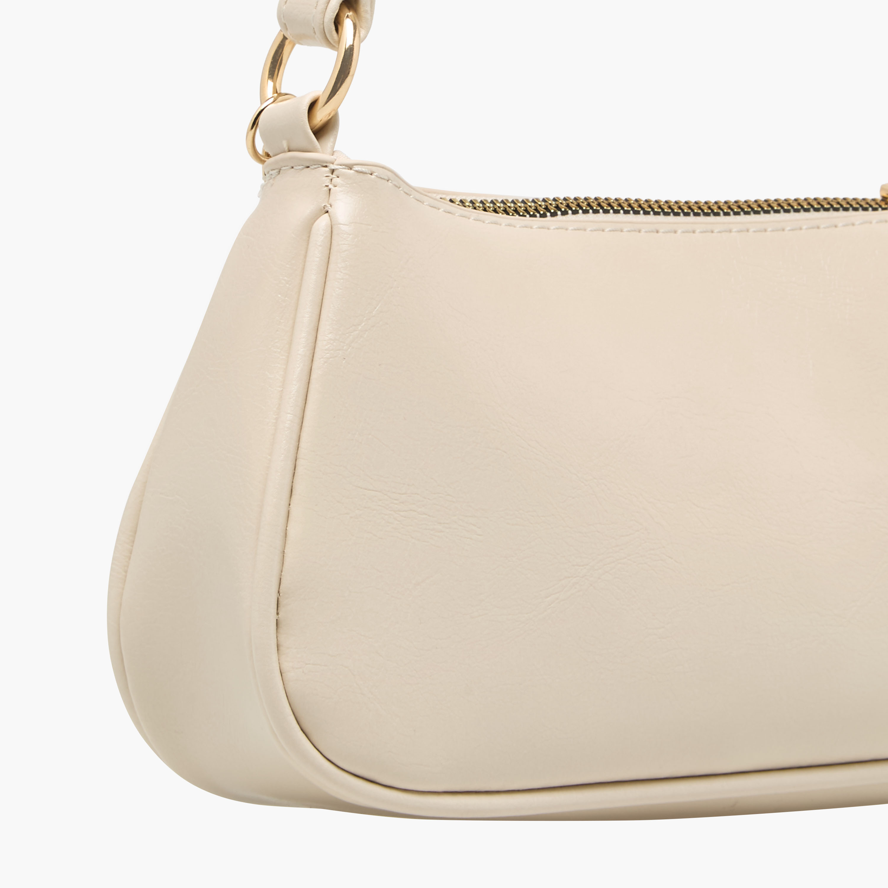 Chain Detail Shoulder Bag with Zip Closure-women-bagsandwallets-handbags-image-5