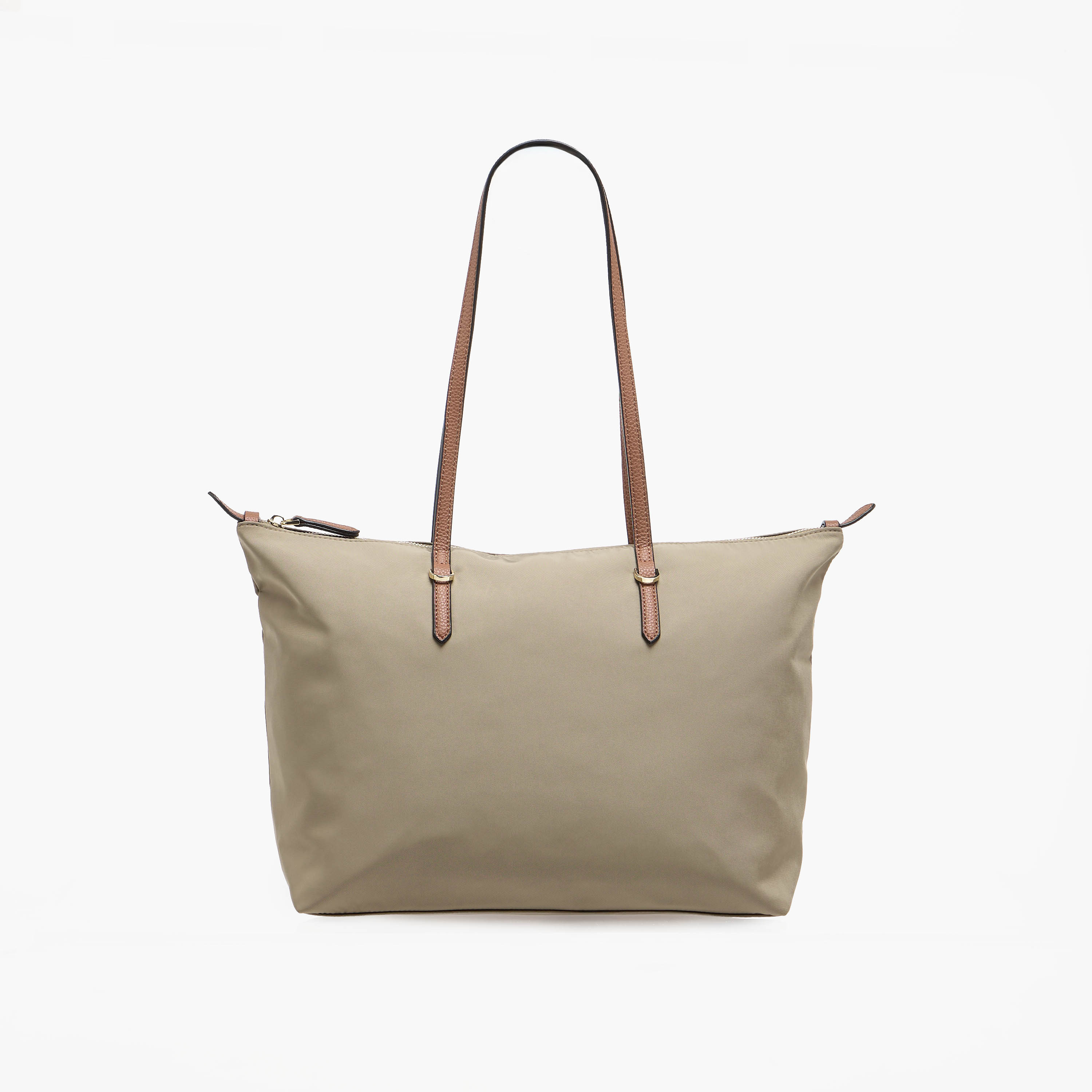 Tote Bag with Contrast Handles-women-bagsandwallets-handbags-image-1