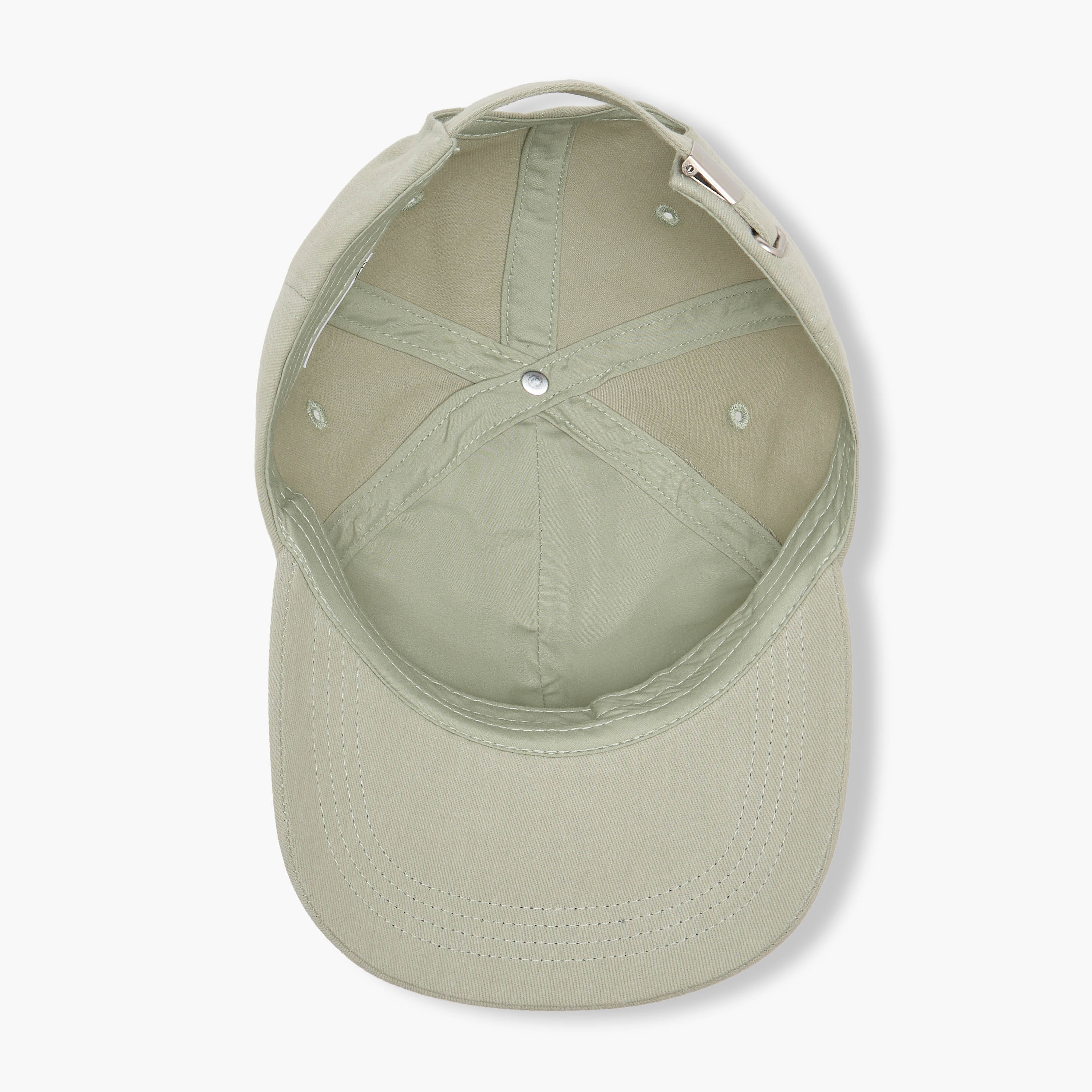 Embroidered Cap with Buckled Strap Closure-women-clothingaccessories-capsandhats-image-8