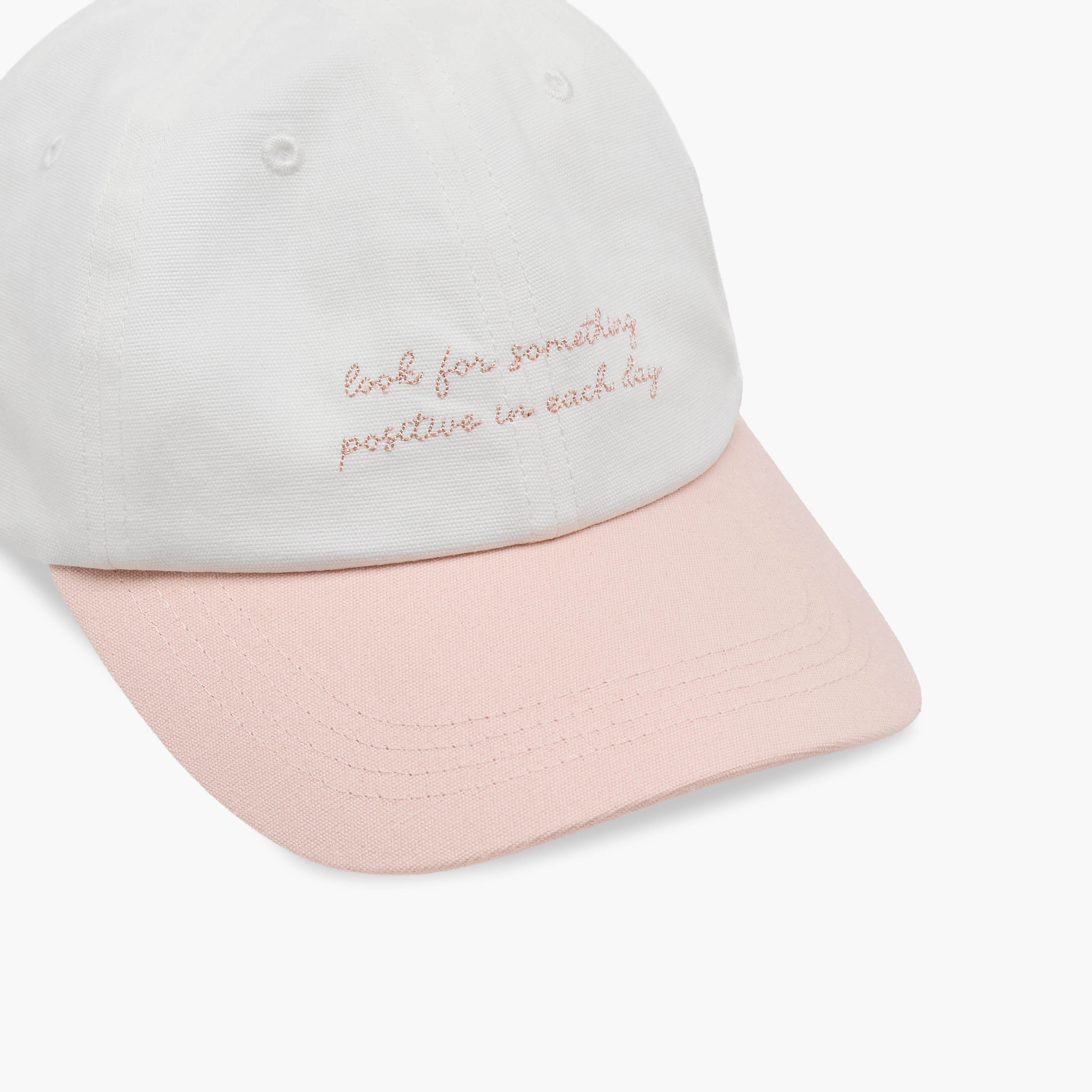 Slogan Cap with Buckled Strap Closure-women-clothingaccessories-capsandhats-image-6