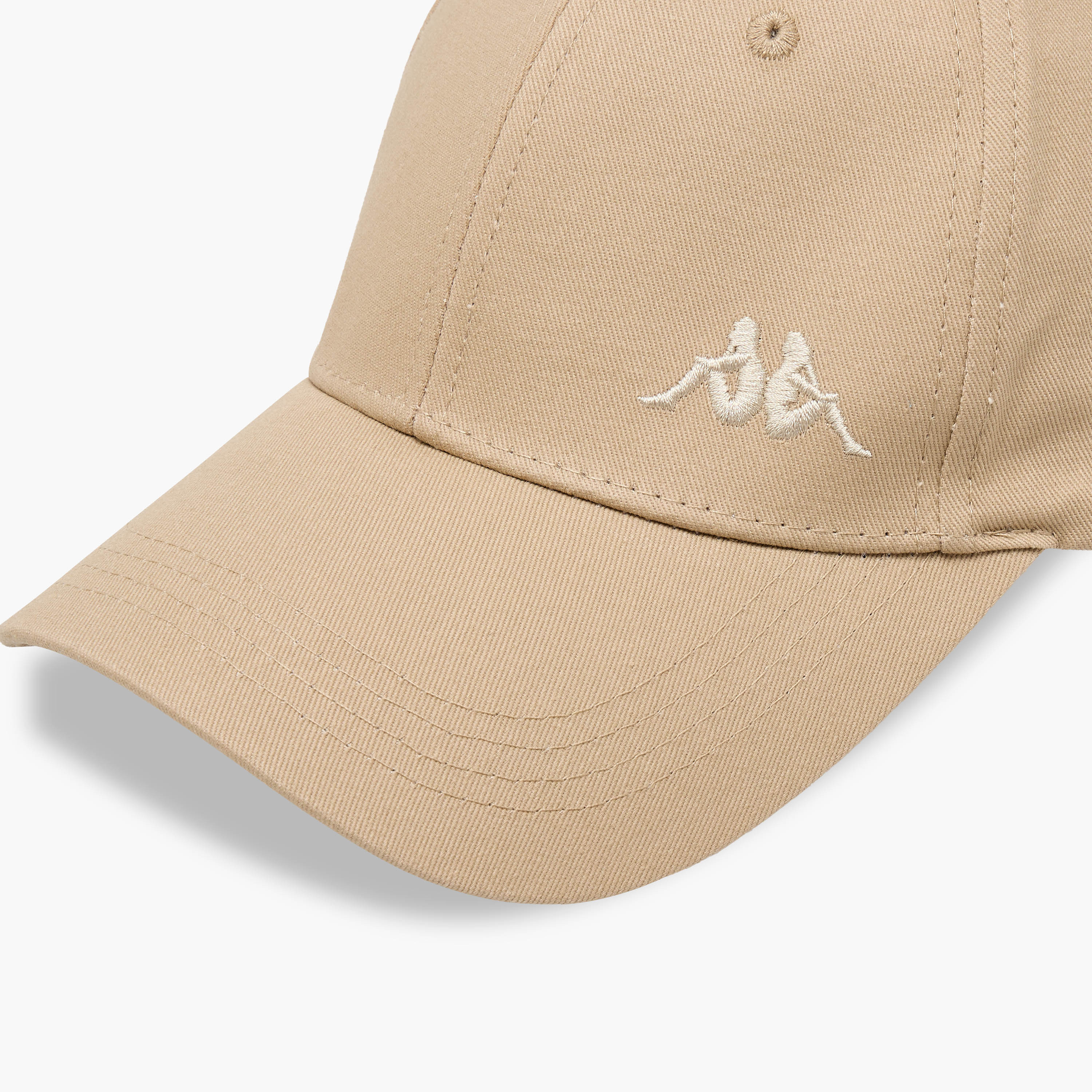 Kappa Logo Embroidered Cap with Buckled Strap Closure-women-clothingaccessories-capsandhats-image-6