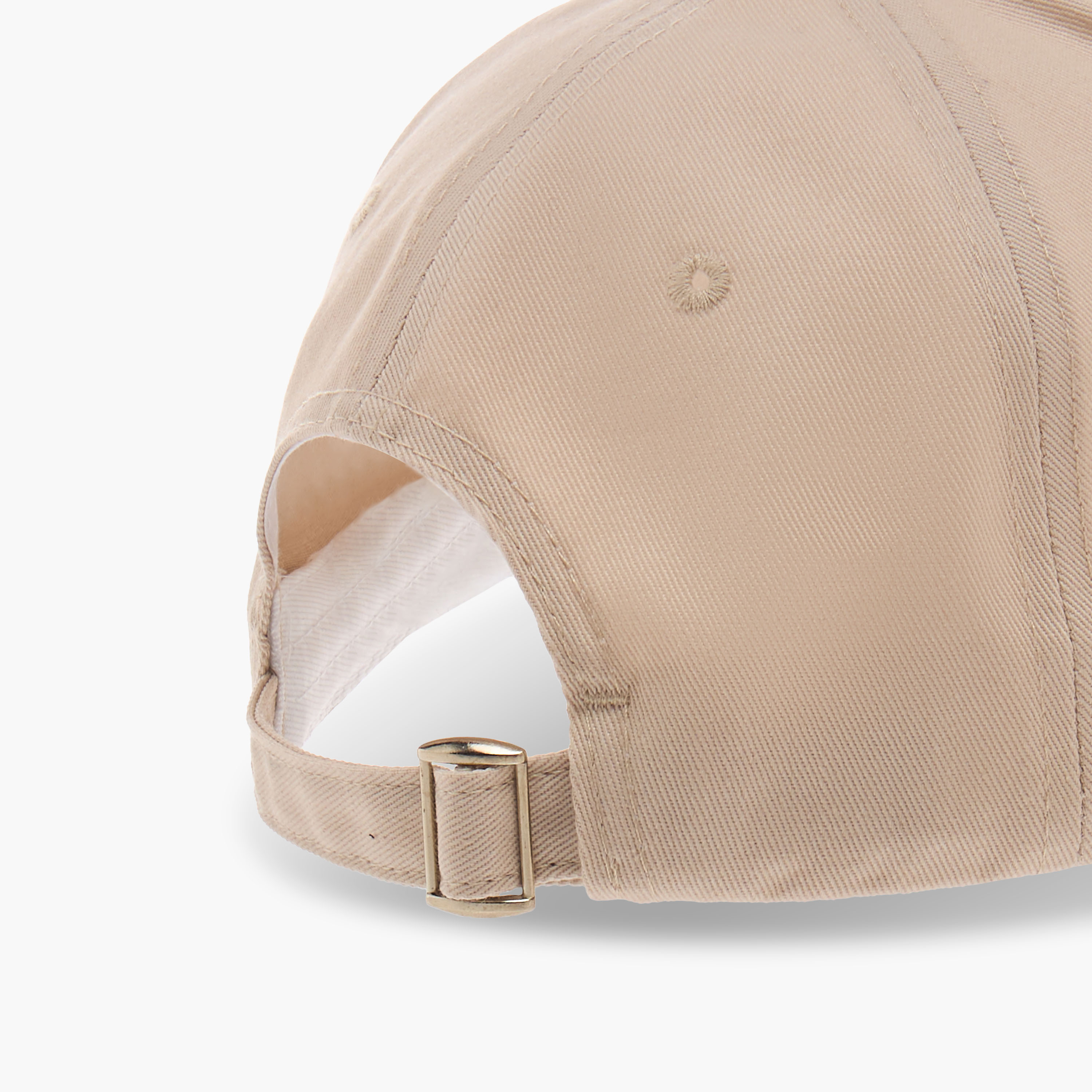 Textured Cap with Buckled Strap Closure-women-clothingaccessories-capsandhats-image-7
